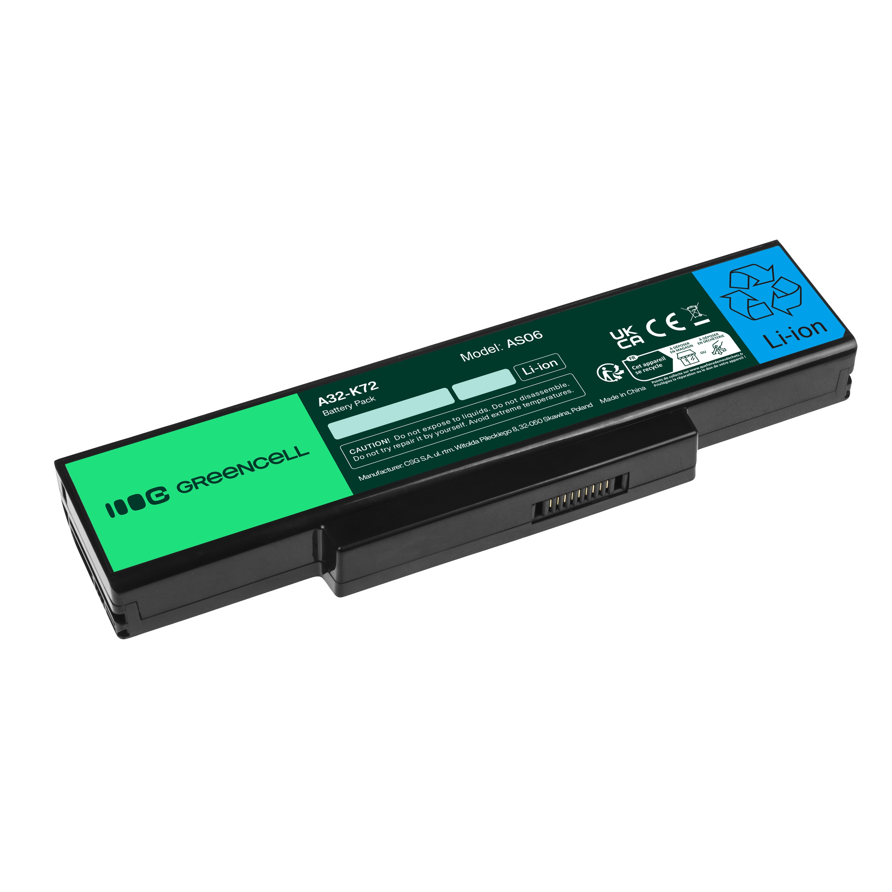 GREENCELL AS06 Bateria Green Cell A32-K72