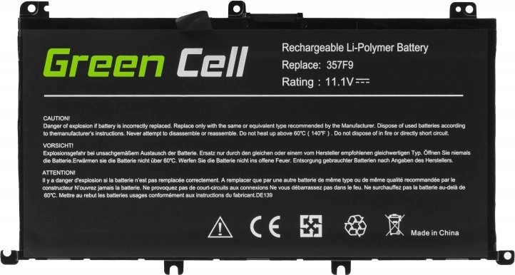 Bateria Green Cell 357F9 do Dell