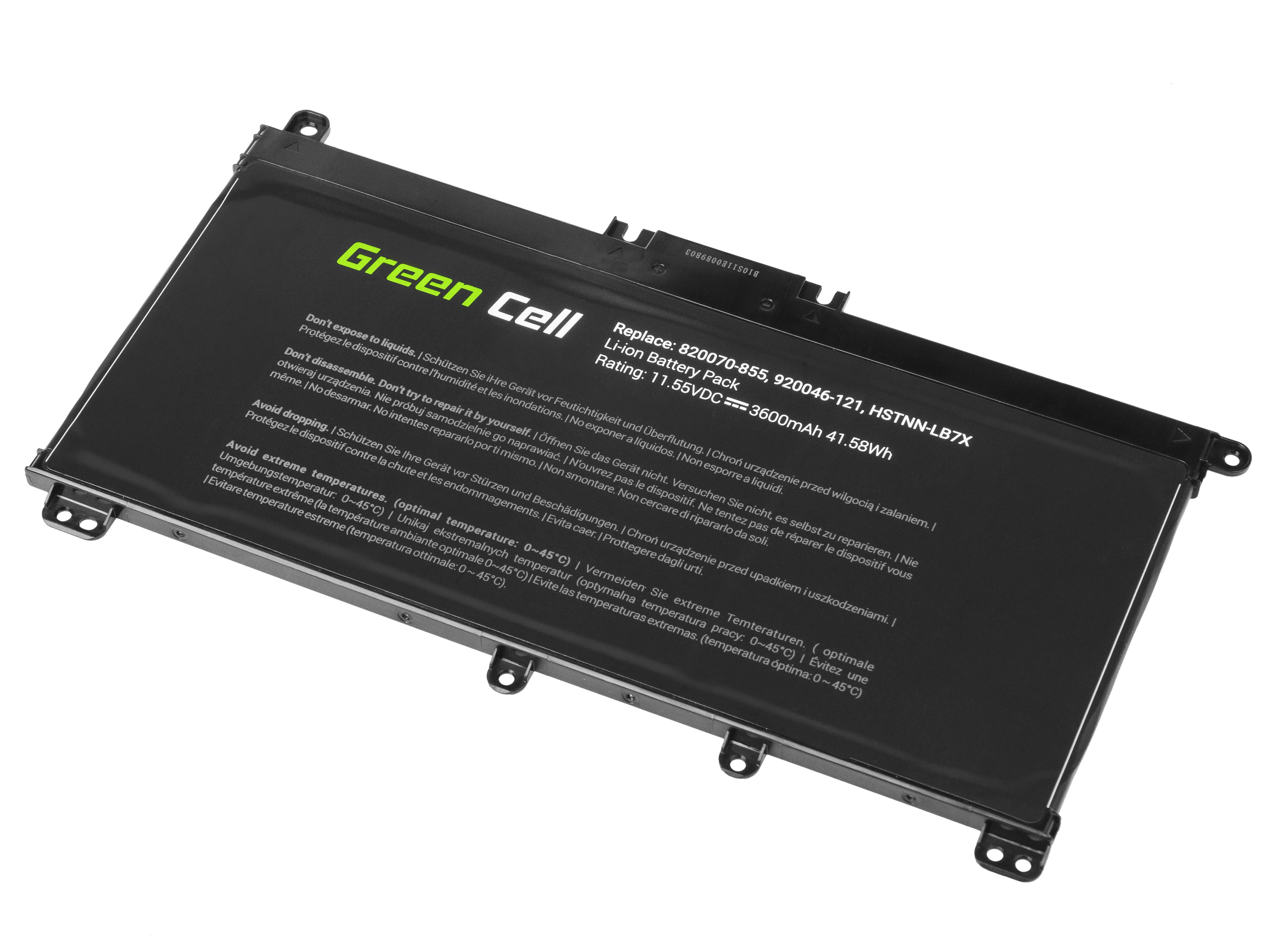 Bateria Green Cell TF03XL HSTNN-LB7X do