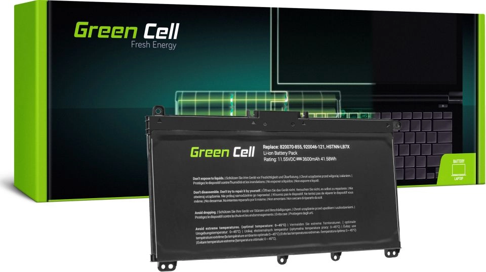 Bateria Green Cell TF03XL HSTNN-LB7X do