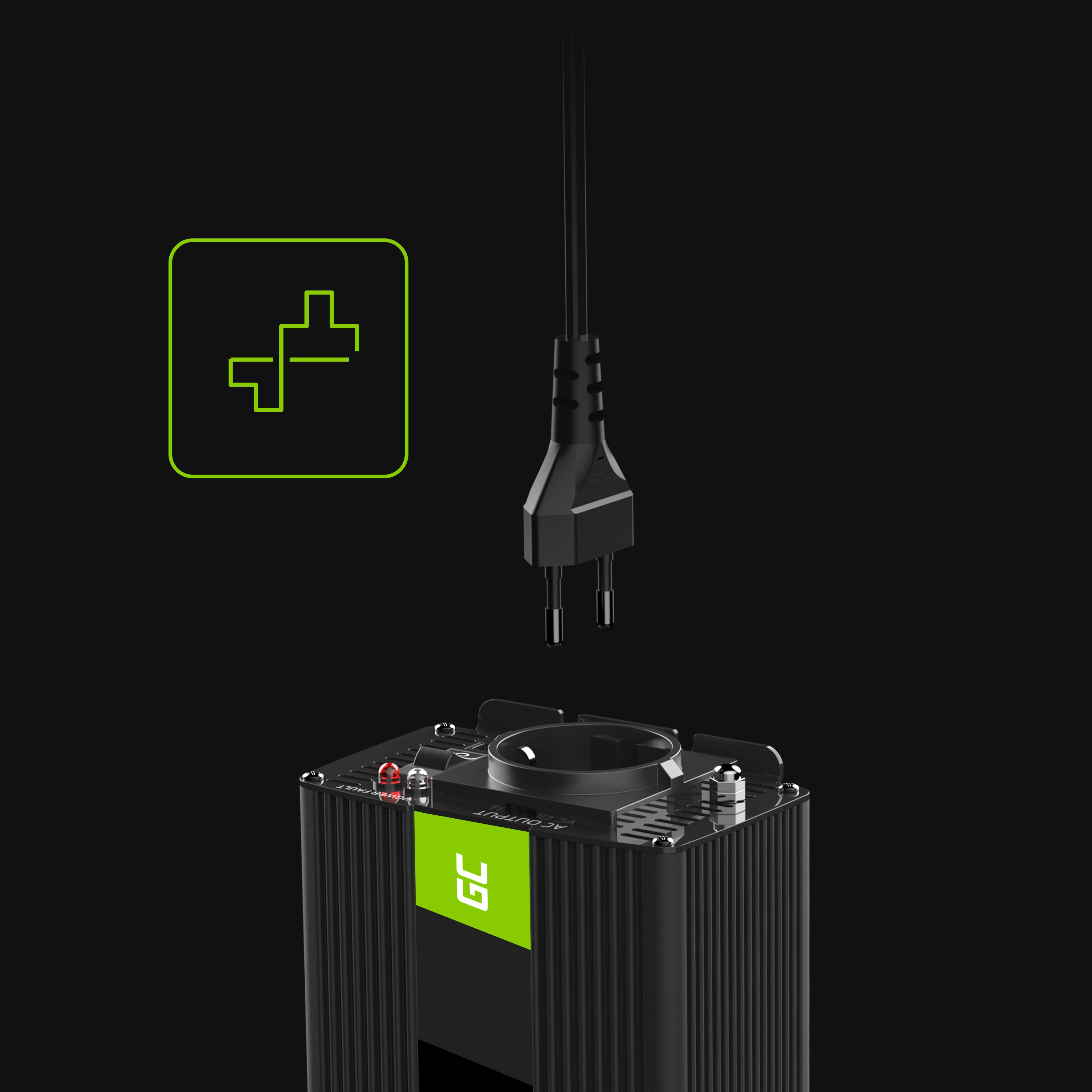Green Cell INV28 power adapter/inverter Auto