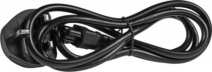 Mains power cable plug English version