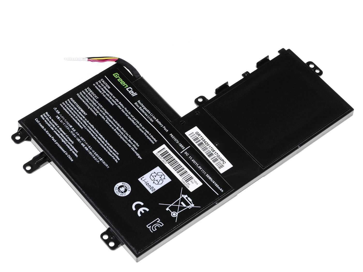 Green Cell Battery PA5157U-1BRS for Toshiba