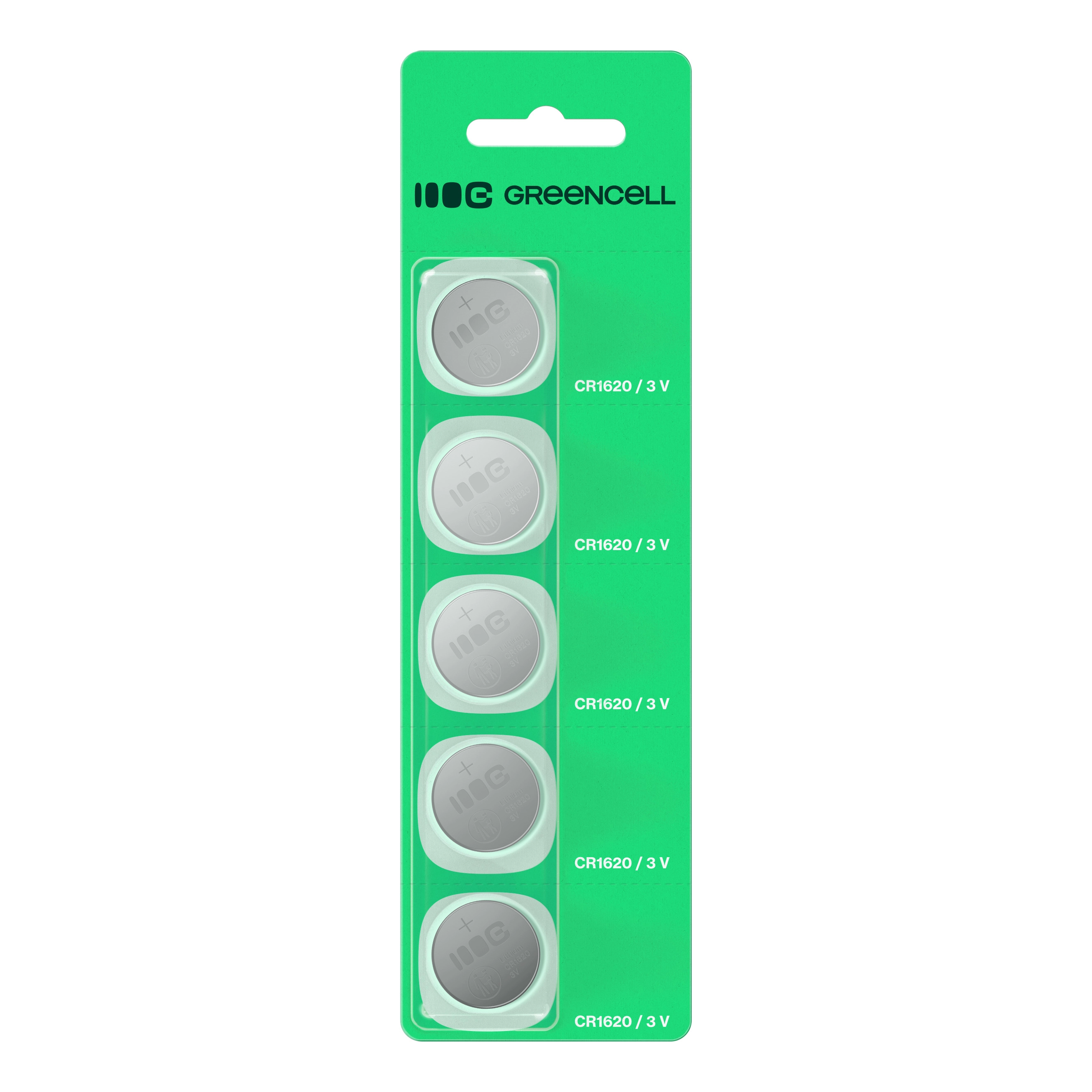Baterijas Green Cell Blister 5x Lithium