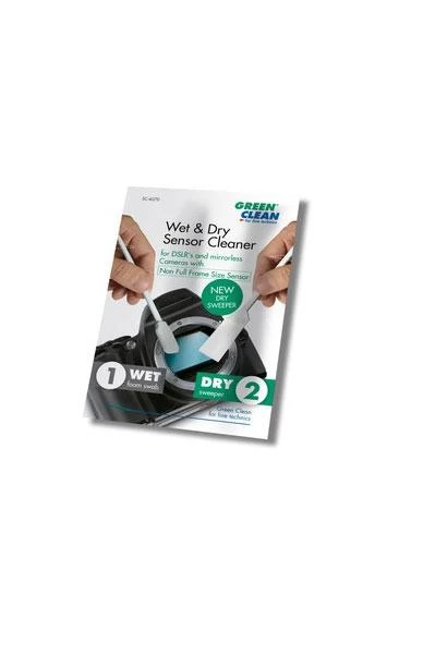 Green clean sensor cleaner non full