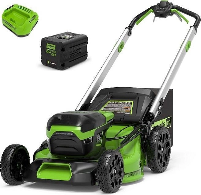 Kosiarka akumulatorowa Greenworks 60V silnik bezszczotkowy