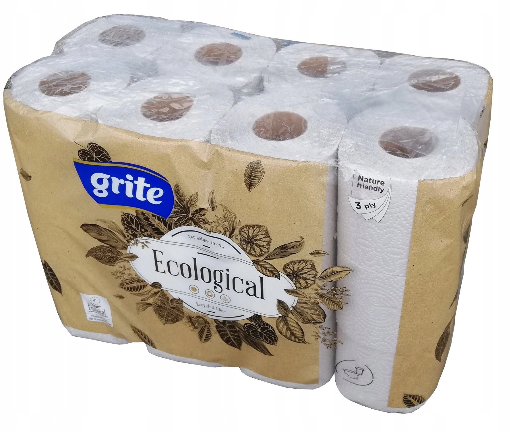 TOILET PAPER GRITE ECOLOGICAL  24 PCS