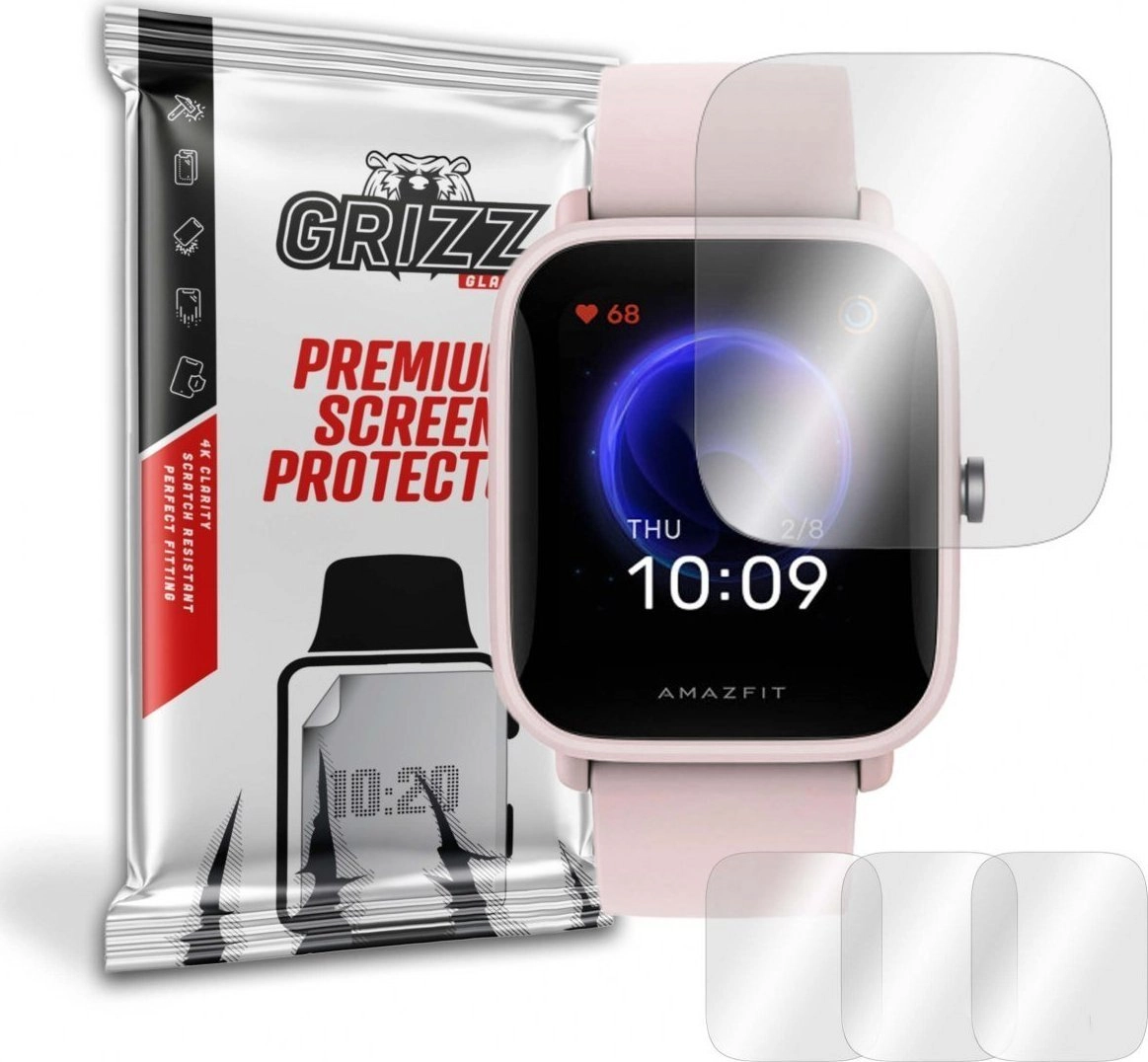GrizzGlass Folia hydrożelowa Grizz Amazfit Bip