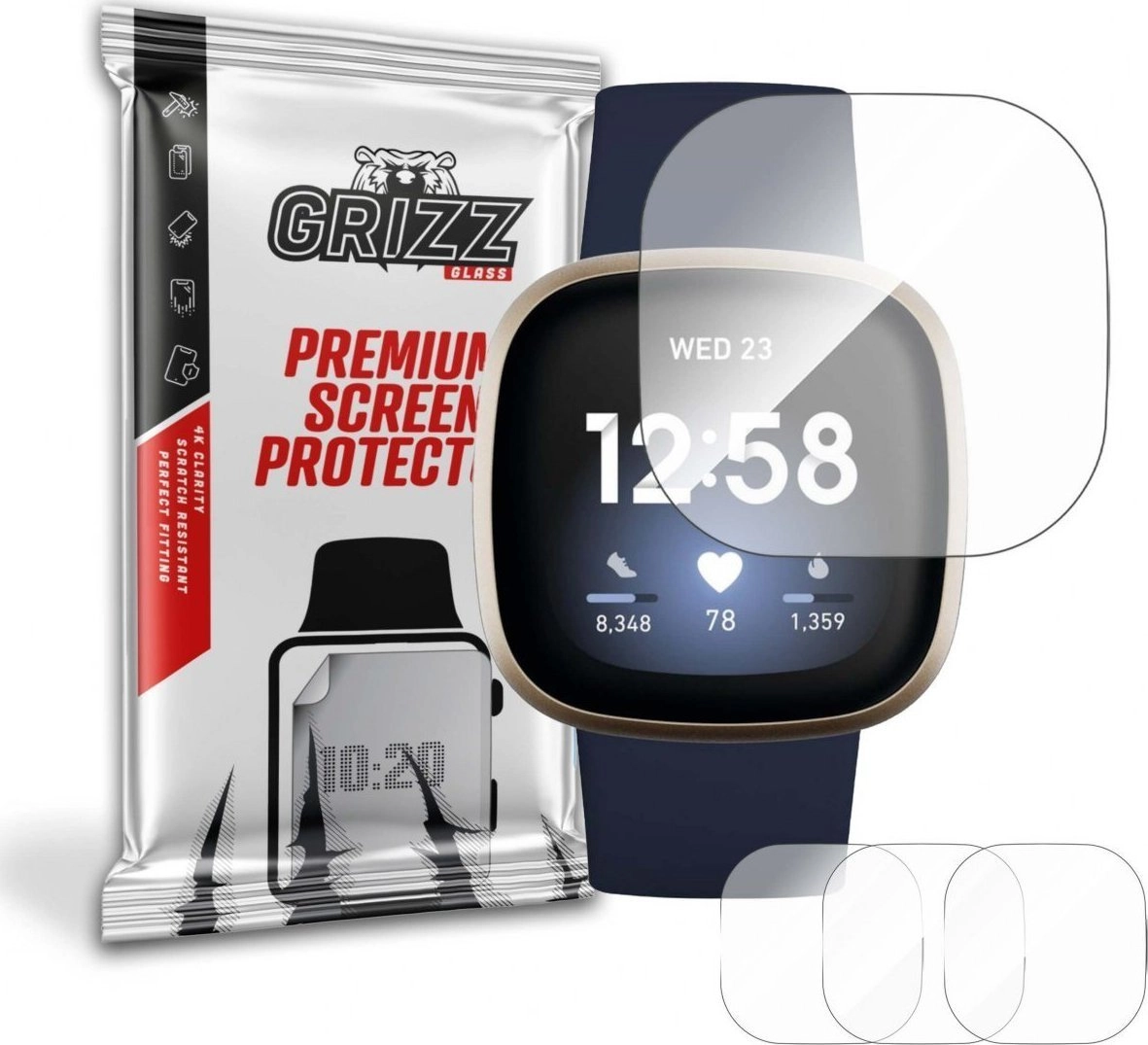GrizzGlass Folia hydrożelowa Grizz FITBIT Versa