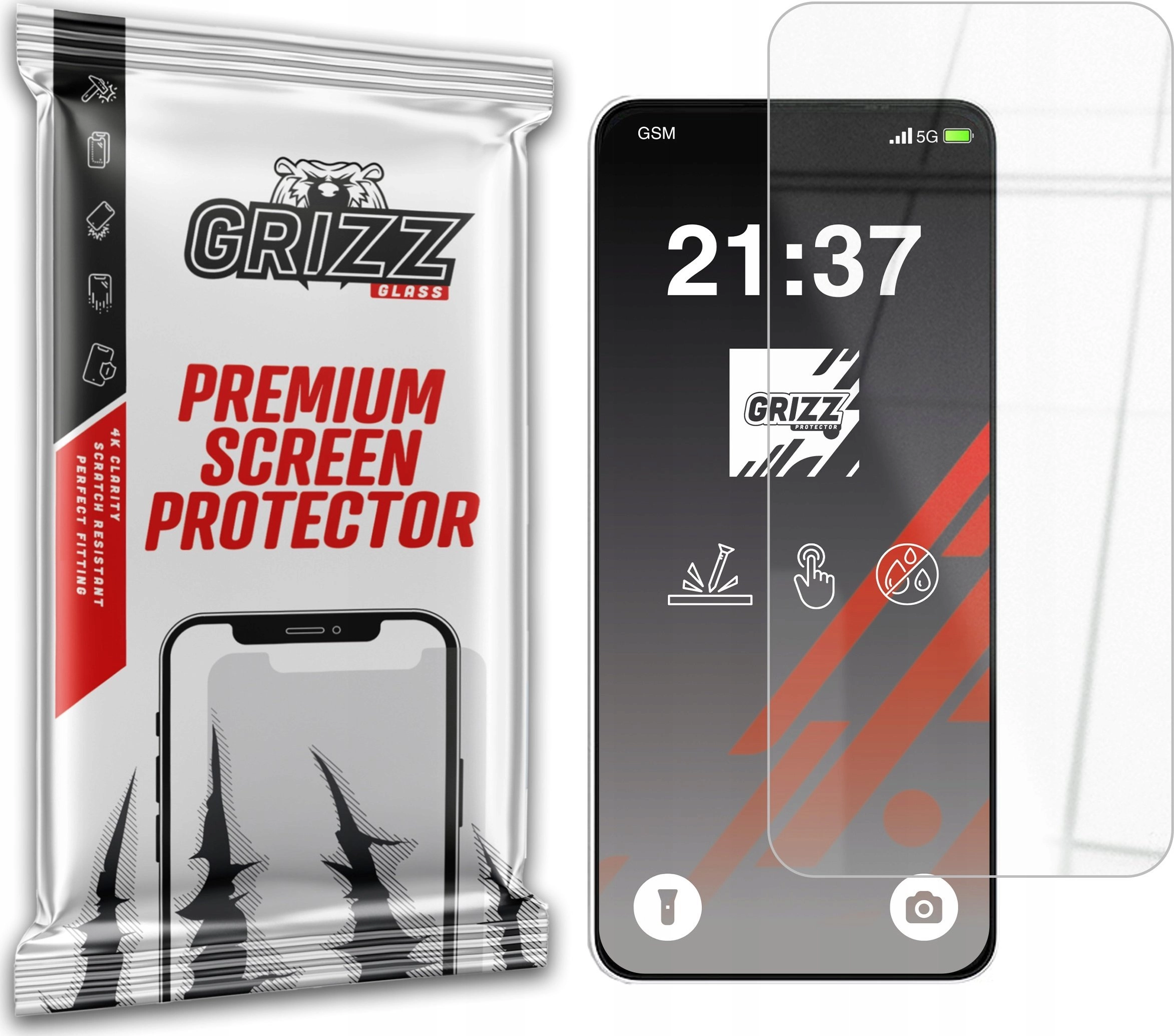 GrizzGlass HybridGlass hybrid glass for Ulefone