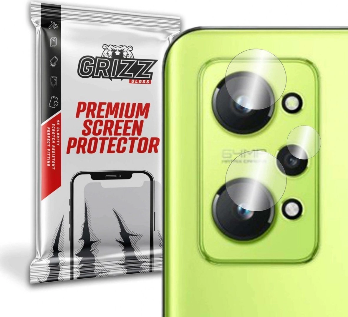 GrizzGlass Szkło hybrydowe na aparat Grizz