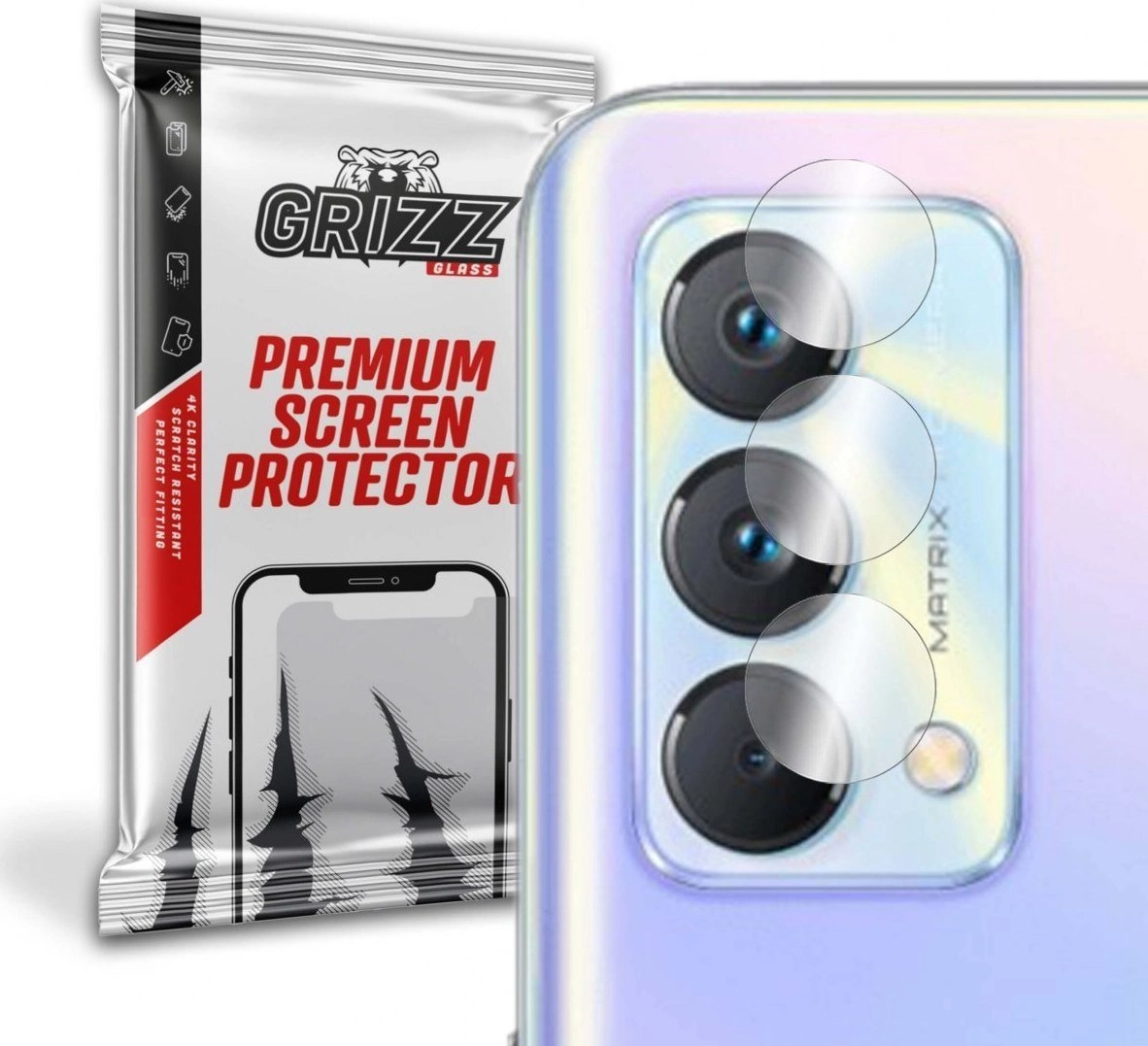 GrizzGlass Hybrid glass for Grizz Realme