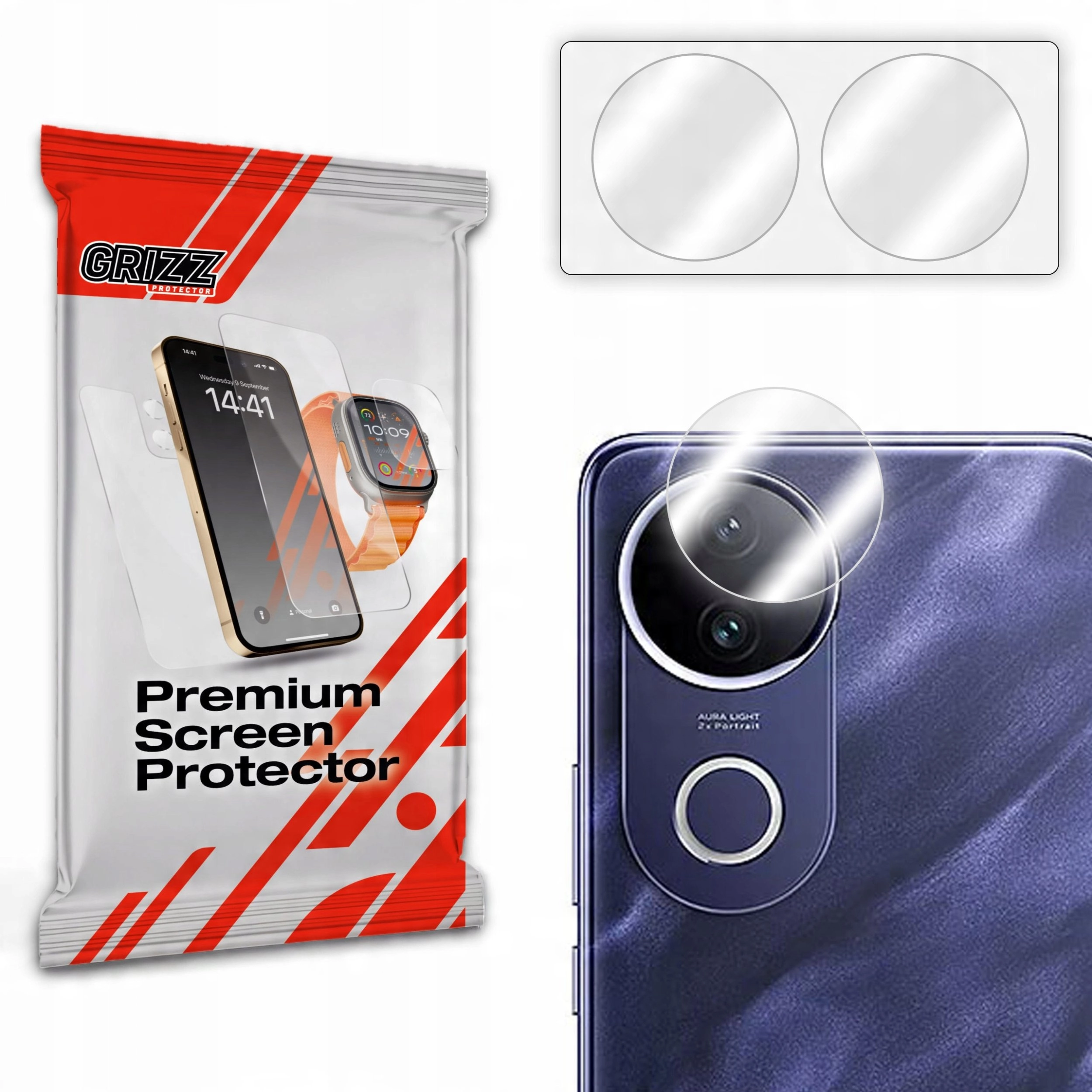 Szkło na aparat GrizzGlass HybridGlass Camera
