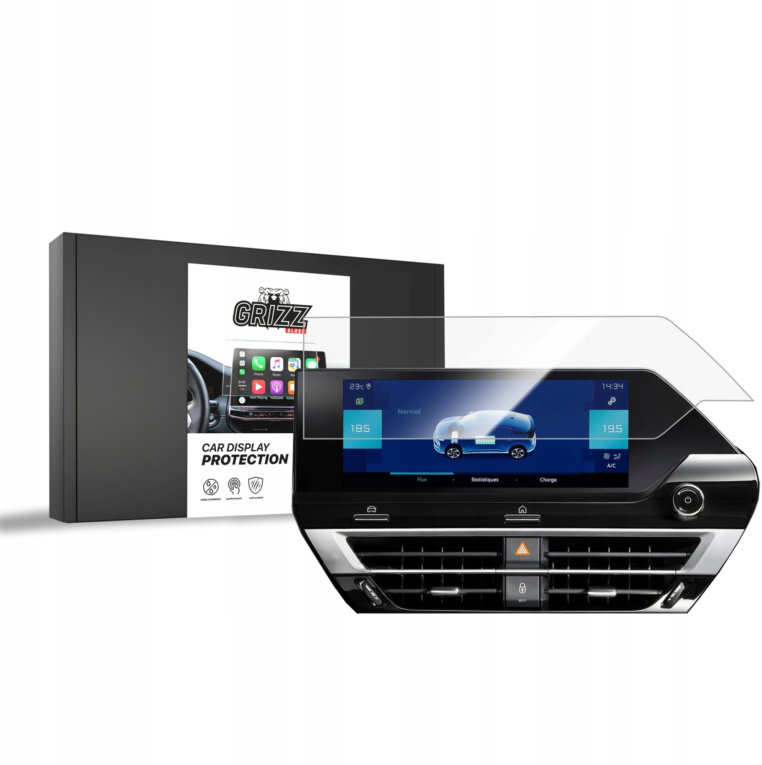 GrizzGlass navigation case GrizzGlass CarDisplay Protection