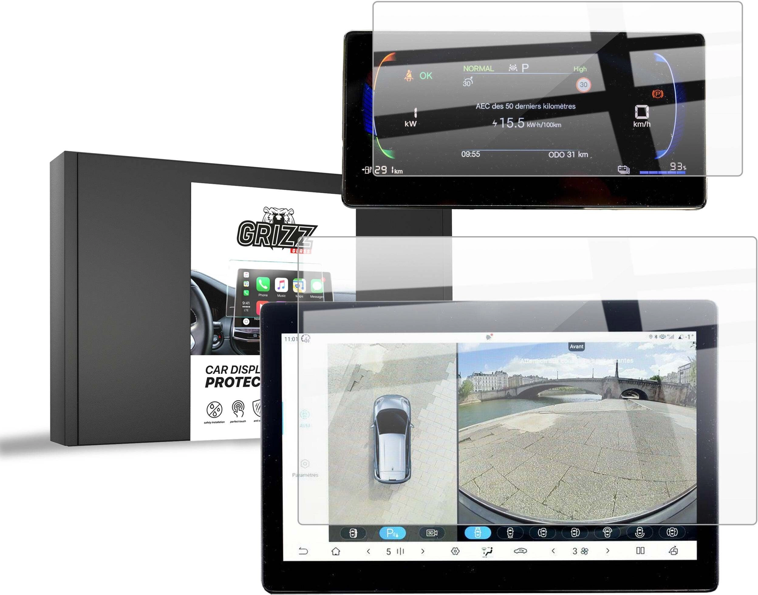 GrizzGlass navigation case GrizzGlass CarDisplay Protection