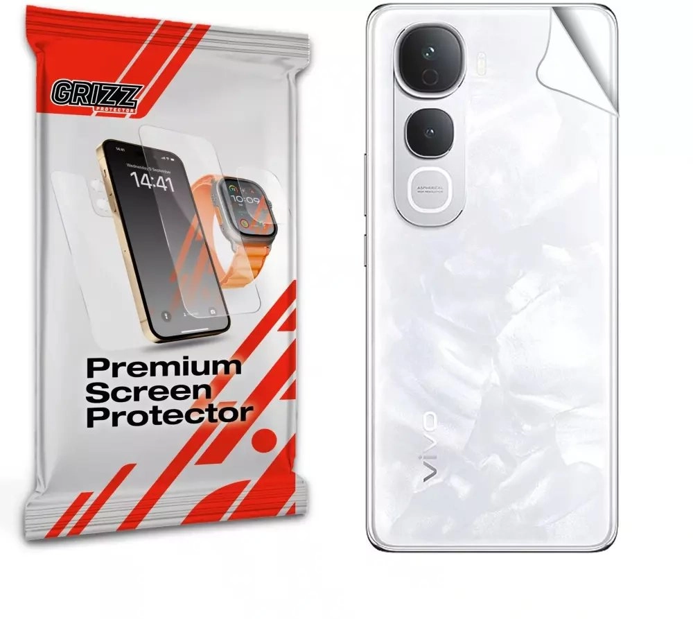 GrizzGlass SatinSkin back foil for Vivo