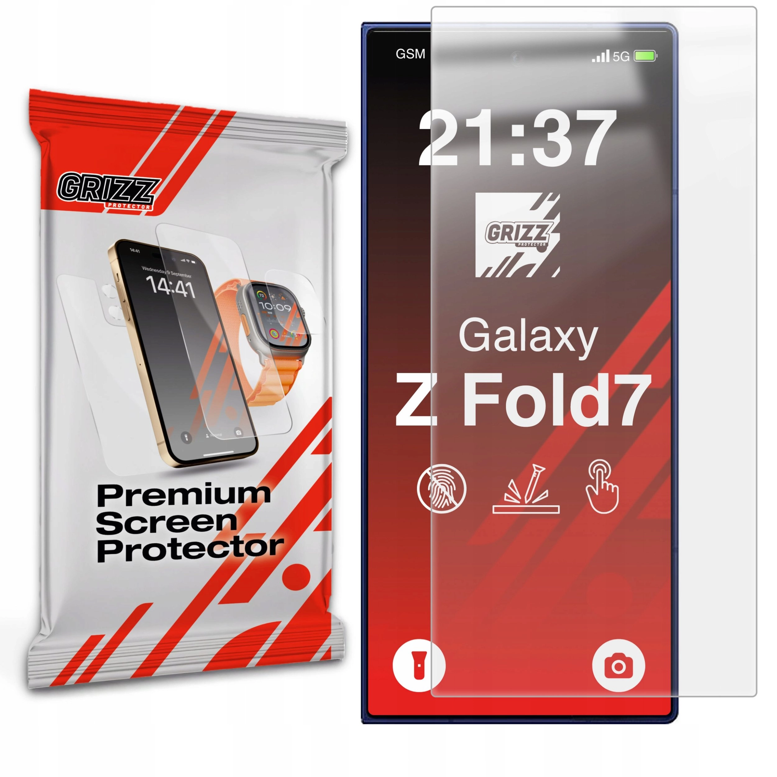 GrizzGlass PaperScreen matte foil for Samsung