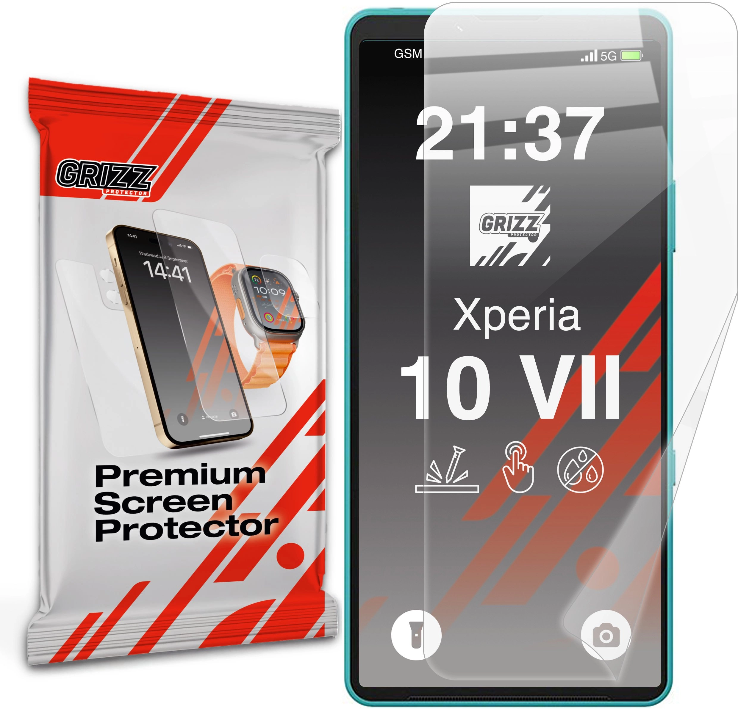 GrizzGlass CeramicFilm ceramic foil for Sony