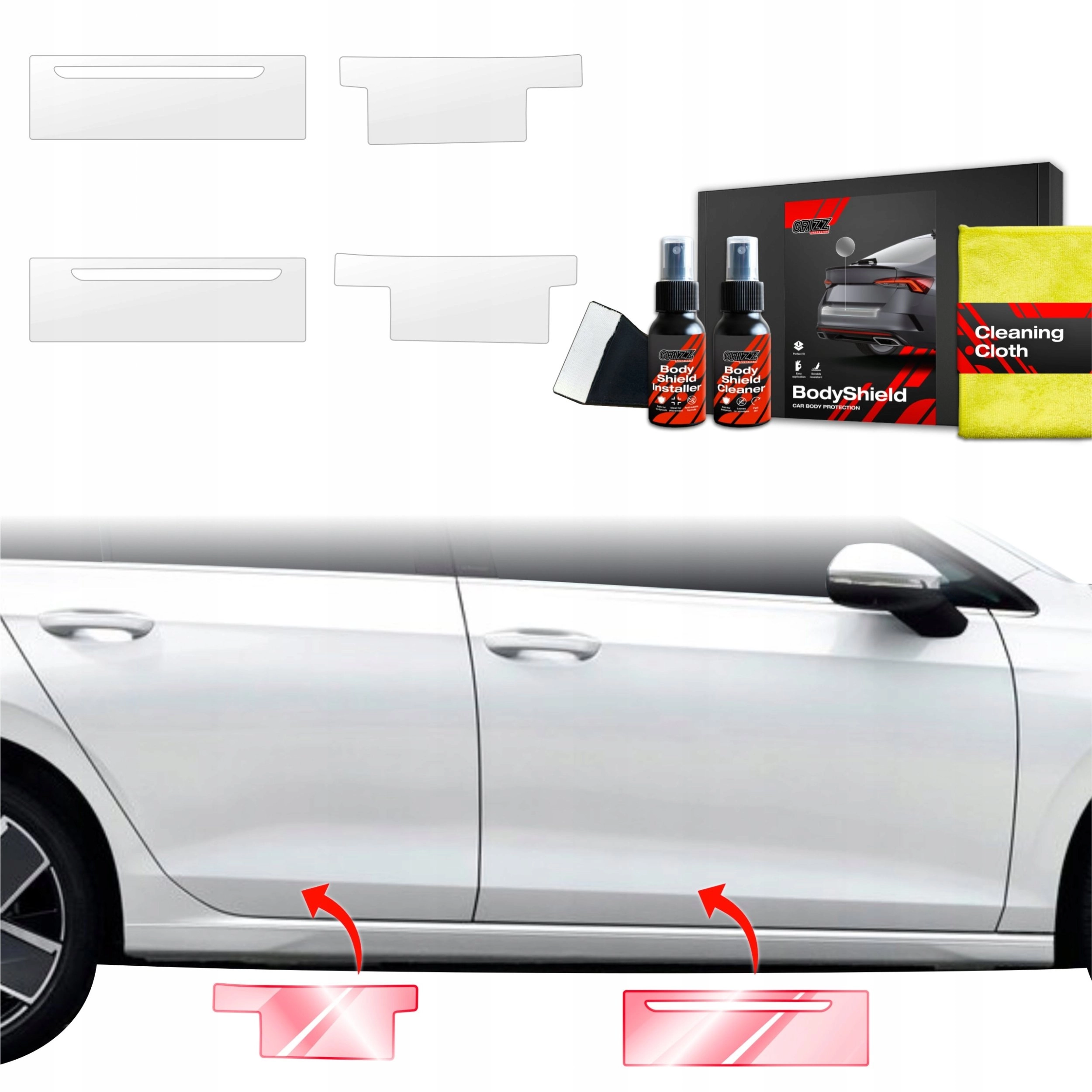 GrizzGlass GrizzGlass BodyShield door sill protection