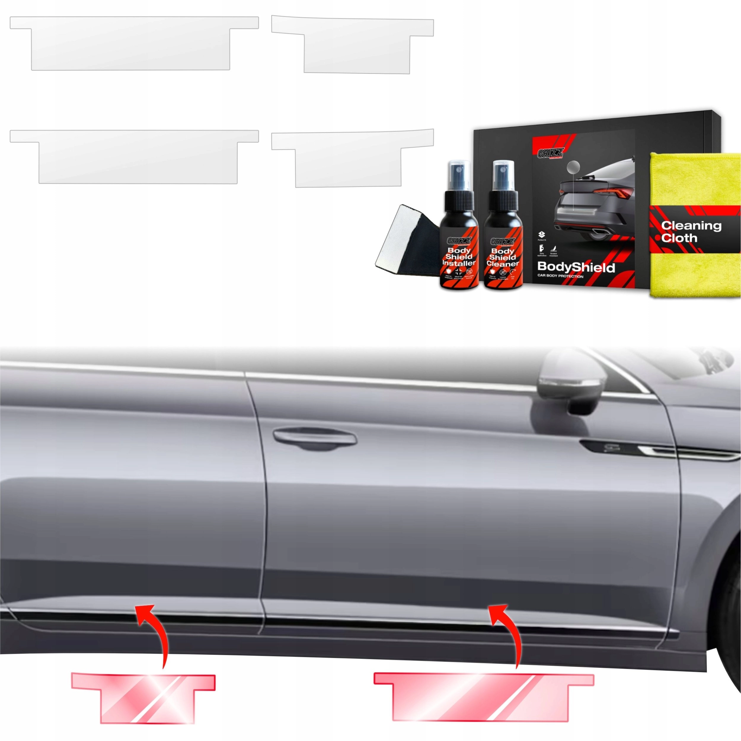 GrizzGlass GrizzGlass BodyShield door sill protection
