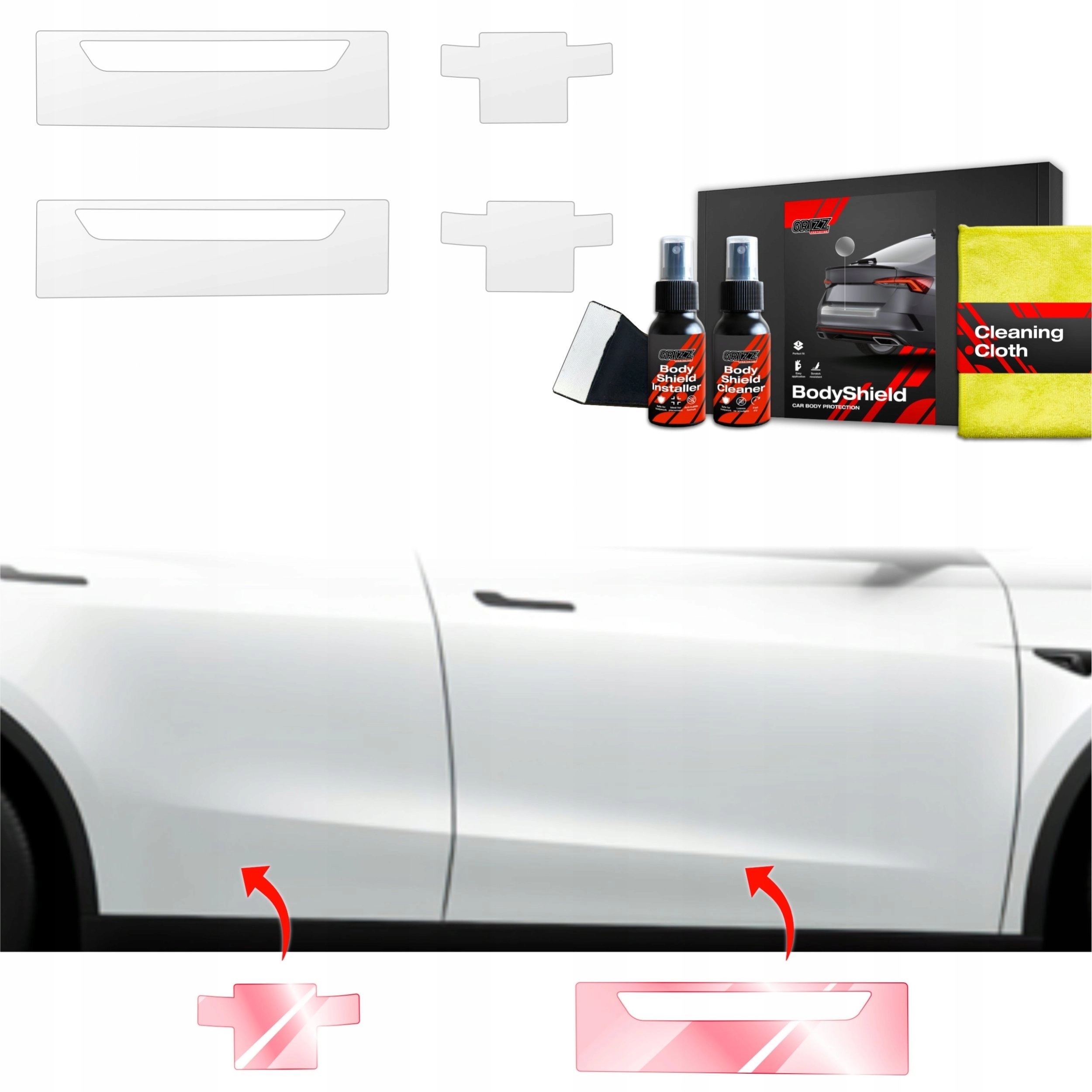GrizzGlass GrizzGlass BodyShield door sill protection