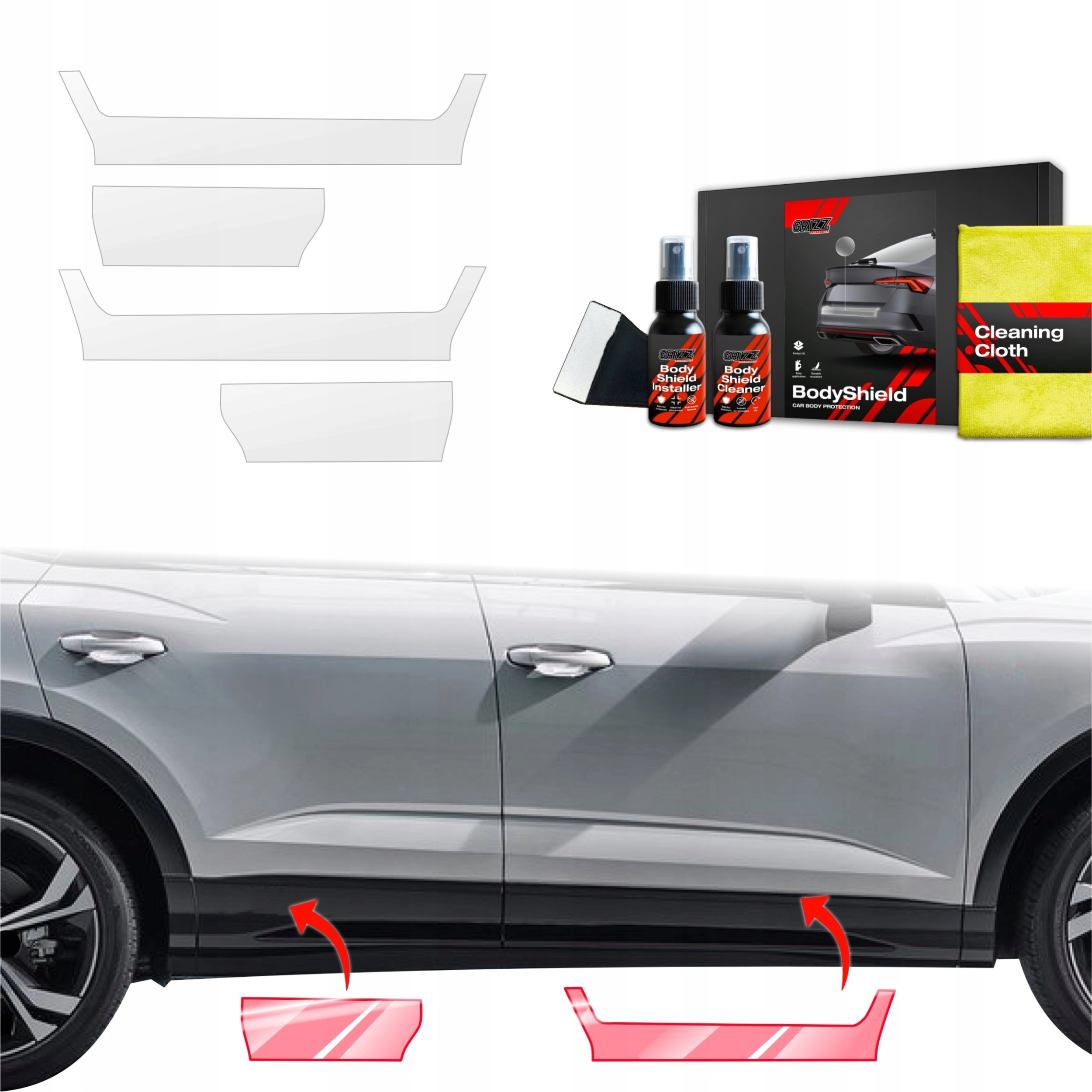 GrizzGlass GrizzGlass BodyShield door sill protection