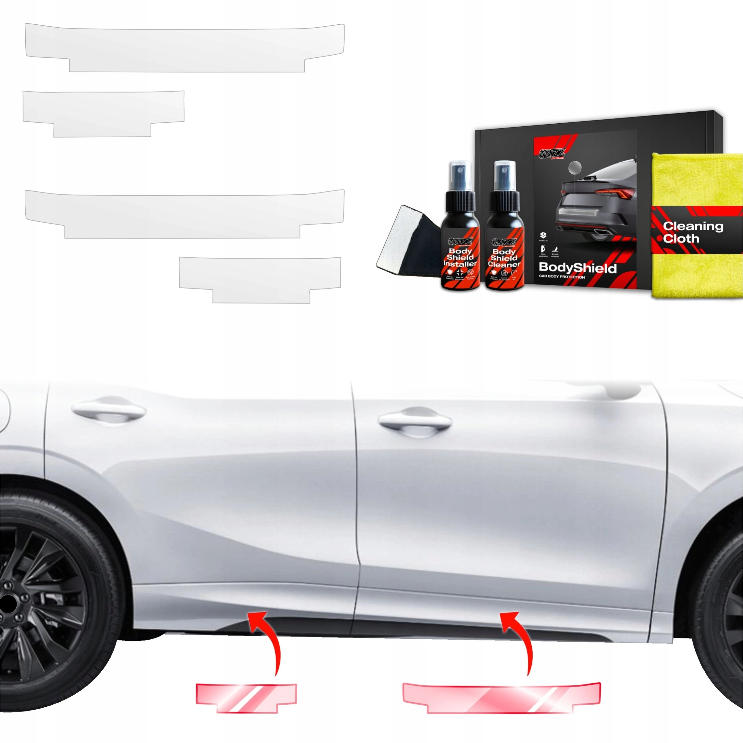 GrizzGlass GrizzGlass BodyShield door sill protection