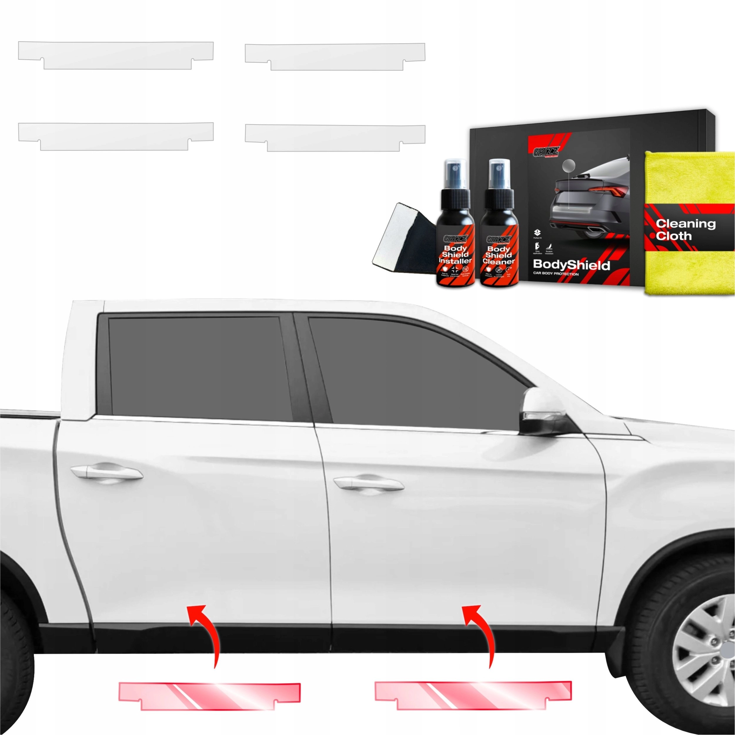 GrizzGlass GrizzGlass BodyShield door sill protection