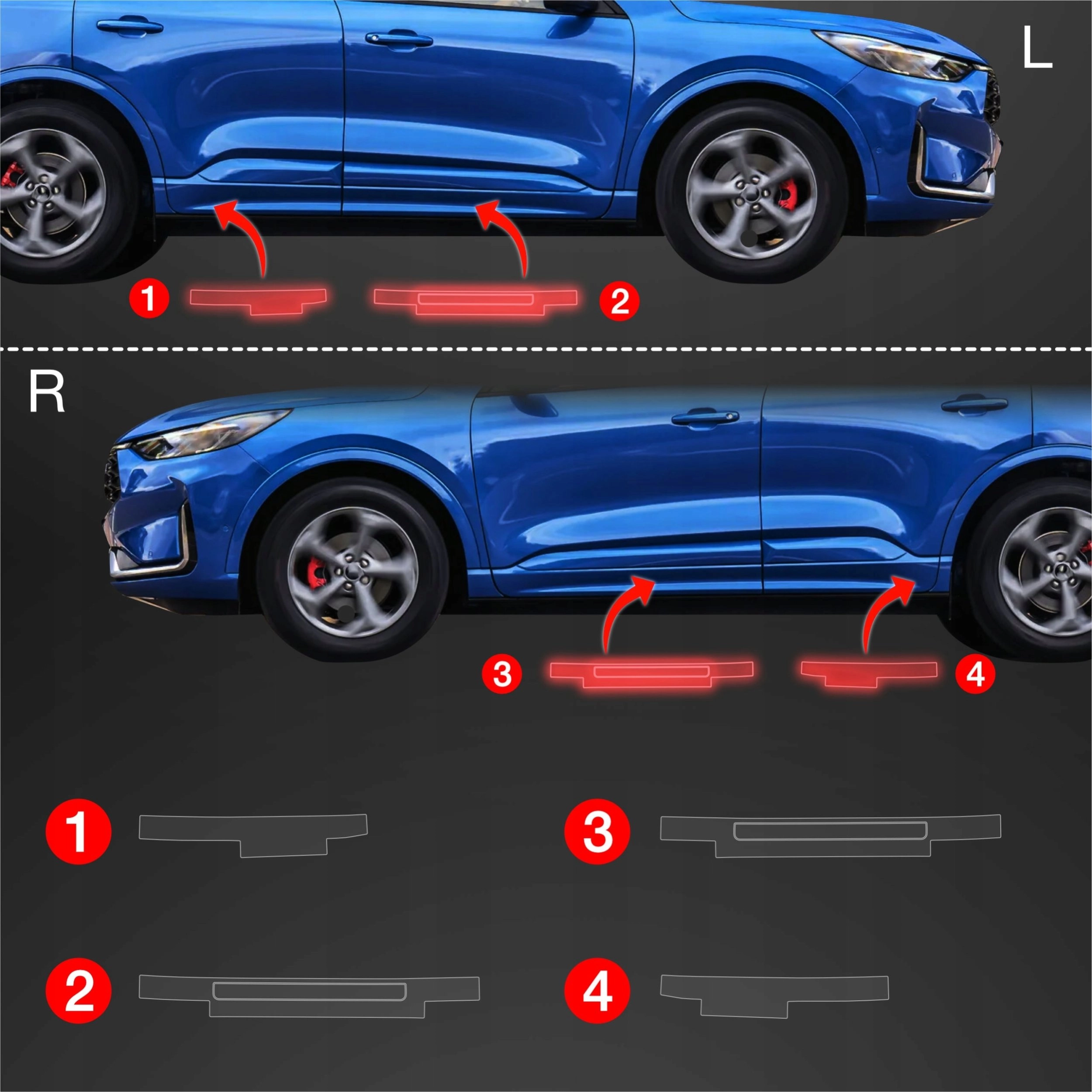GrizzGlass GrizzGlass BodyShield door sill protection