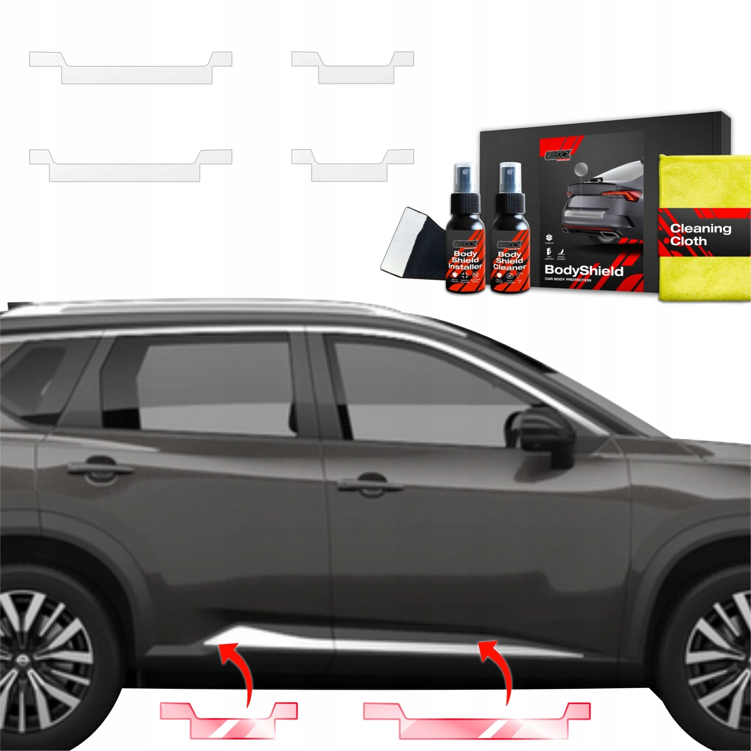 GrizzGlass GrizzGlass BodyShield door sill protection