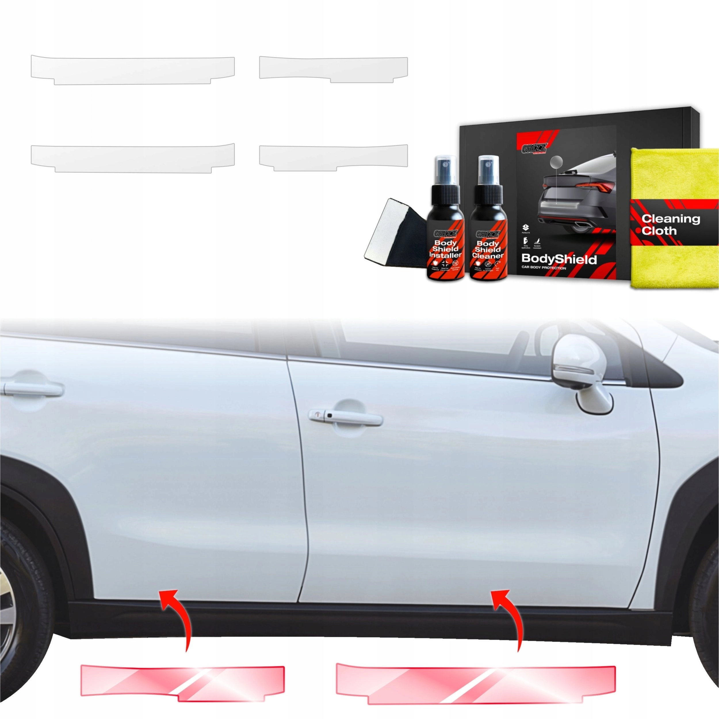 GrizzGlass GrizzGlass BodyShield door sill protection