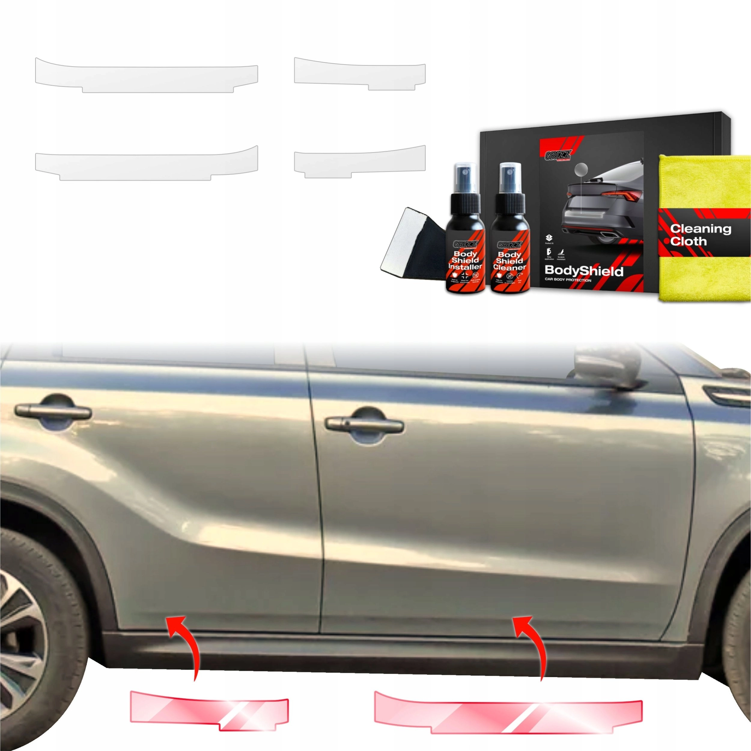 GrizzGlass GrizzGlass BodyShield door sill protection