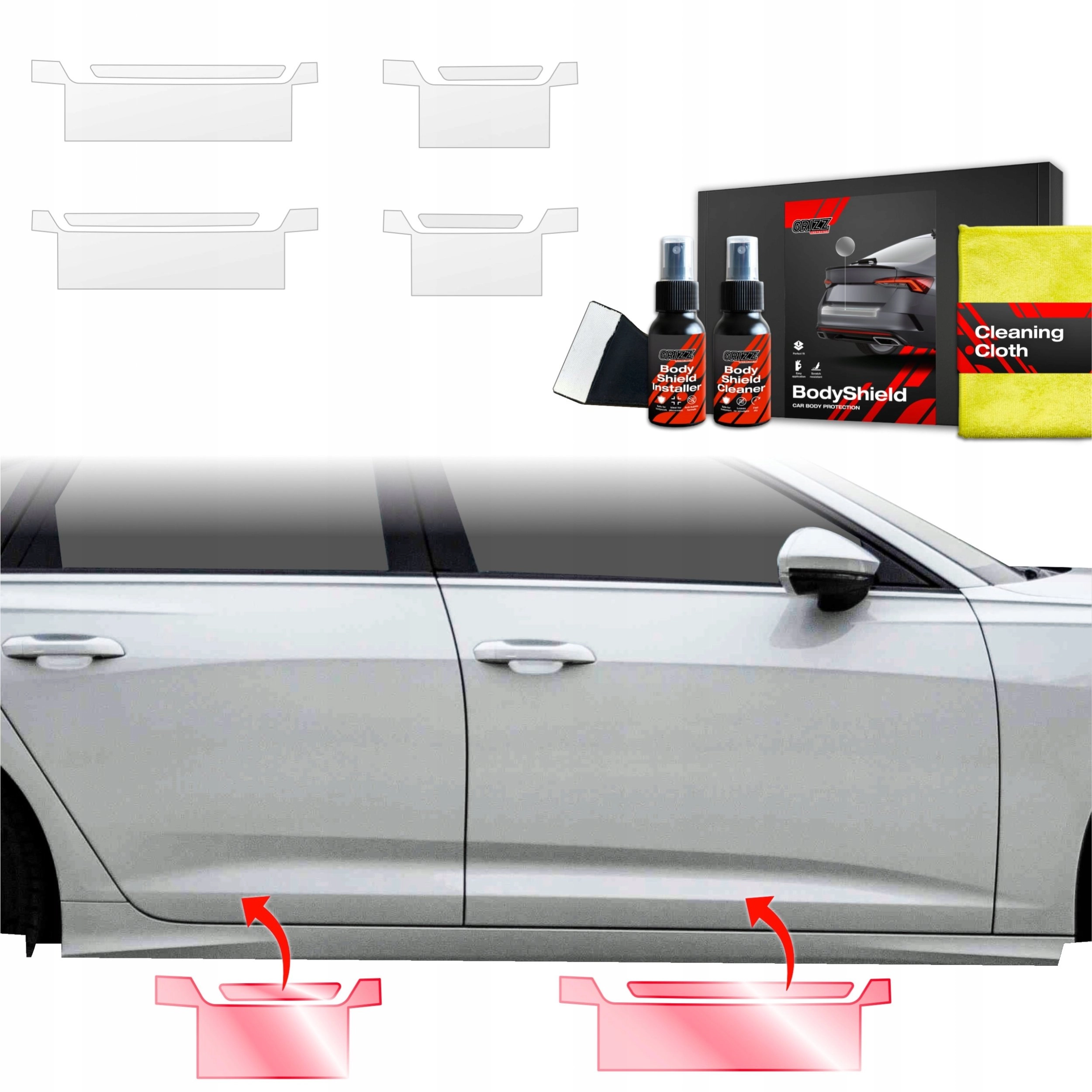 GrizzGlass GrizzGlass BodyShield door sill protection