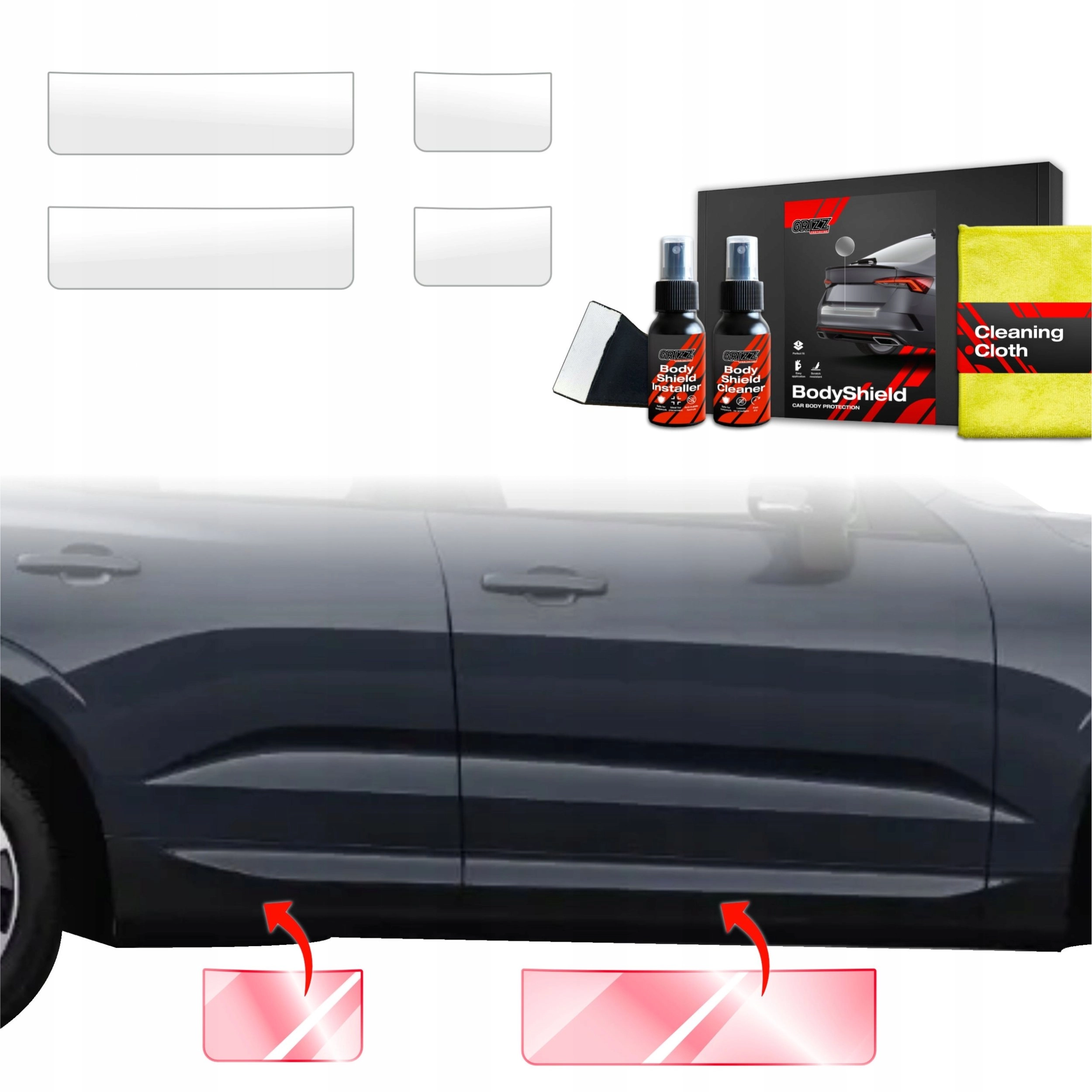 GrizzGlass GrizzGlass BodyShield door sill protection