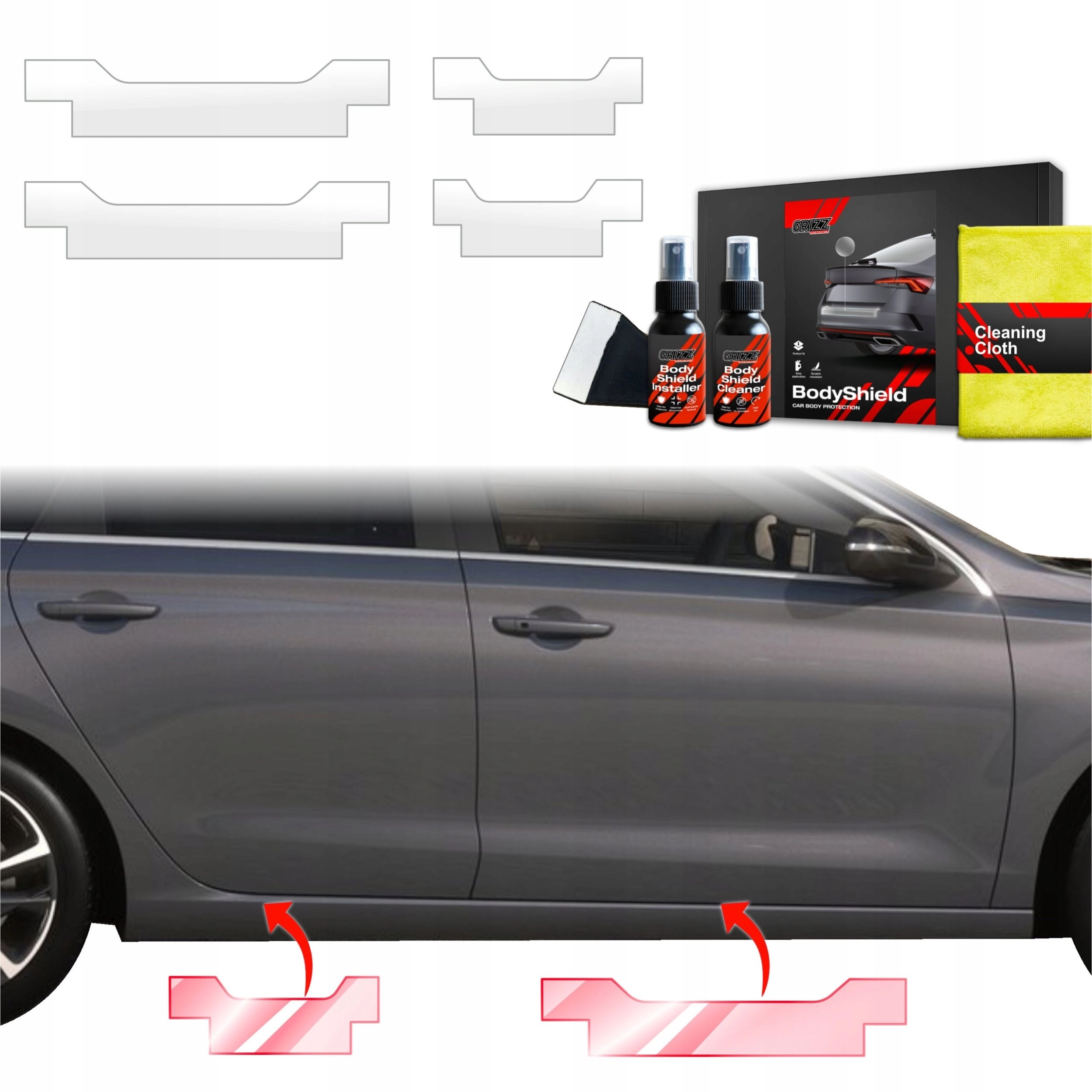 GrizzGlass GrizzGlass BodyShield door sill protection