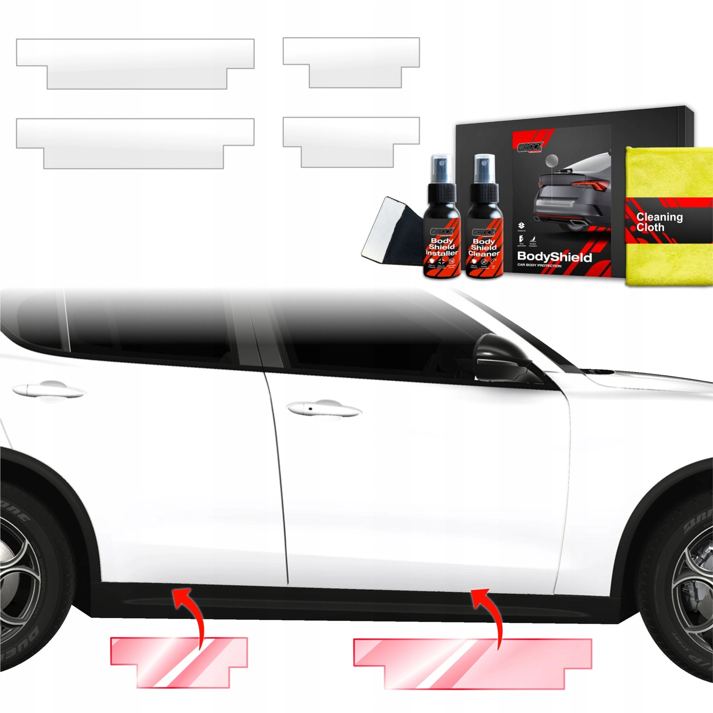GrizzGlass GrizzGlass BodyShield door sill protection