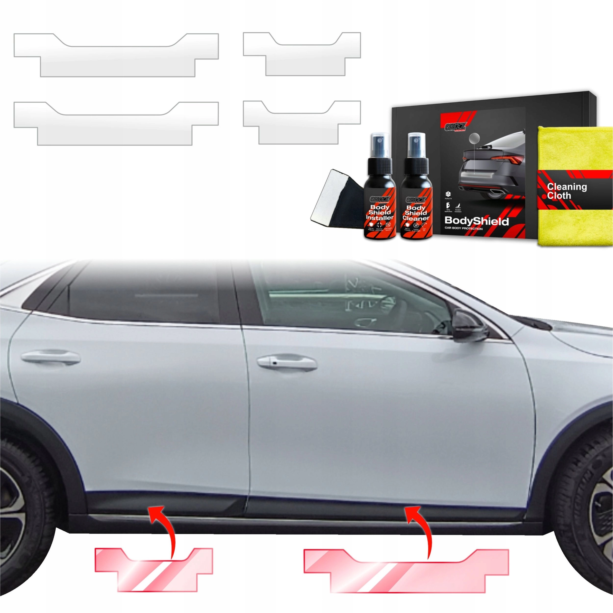 GrizzGlass GrizzGlass BodyShield door sill protection