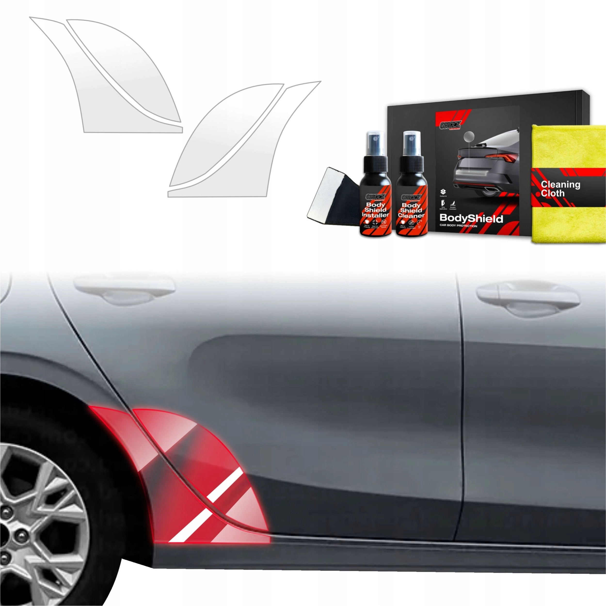GrizzGlass GrizzGlass BodyShield wheel arch protection