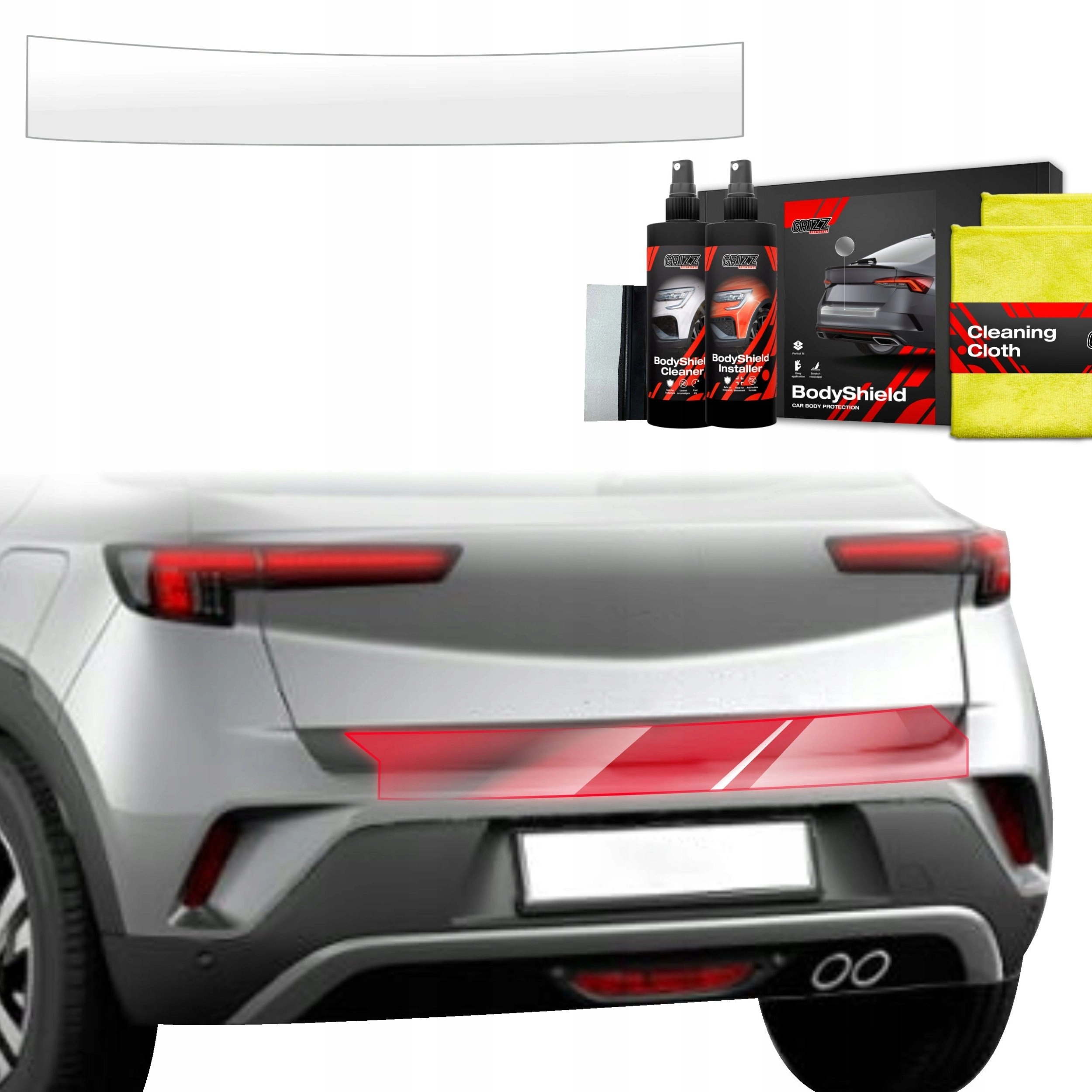 GrizzGlass GrizzGlass BodyShield trunk sill protective