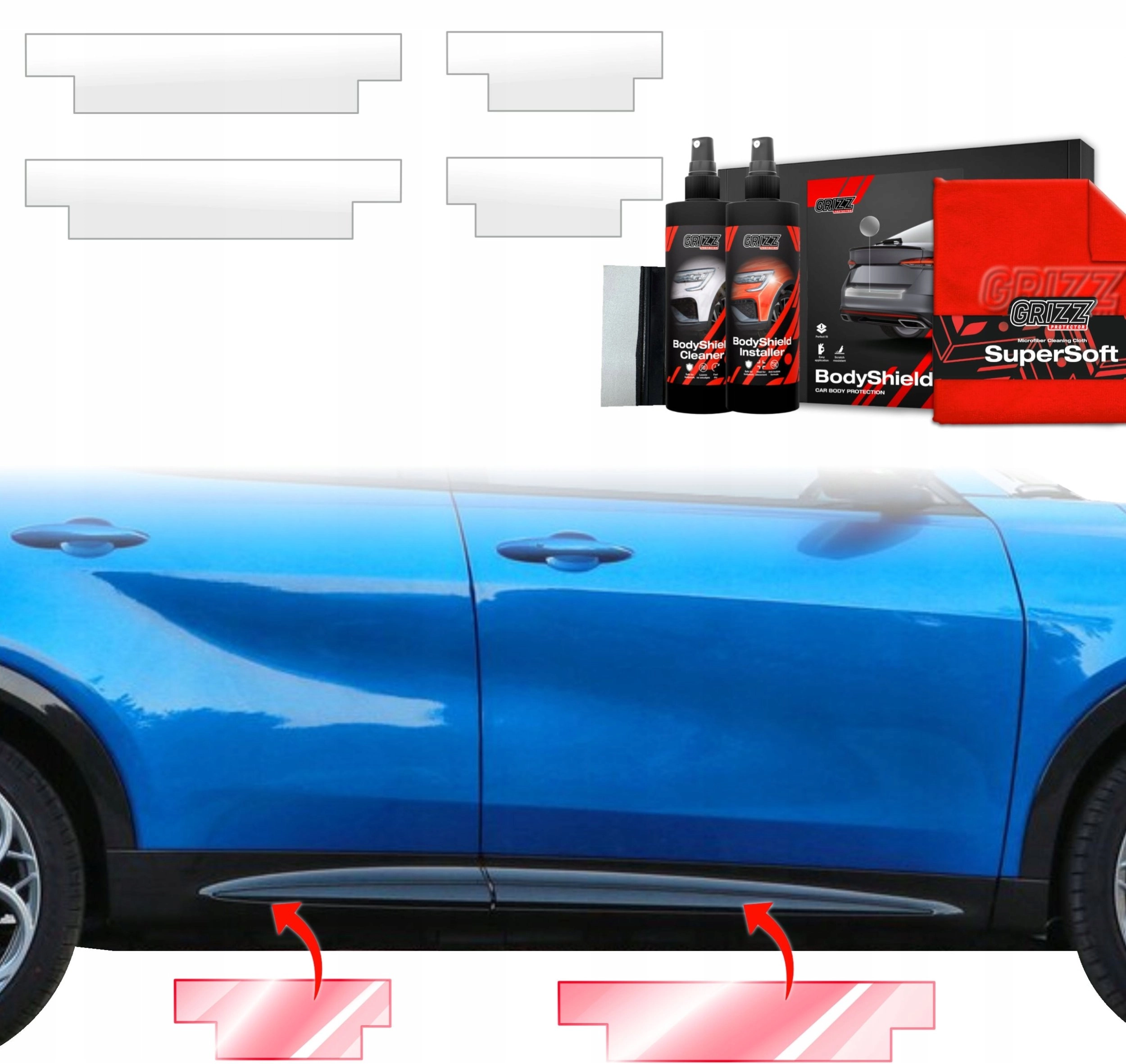 GrizzGlass GrizzGlass BodyShield door sill protection