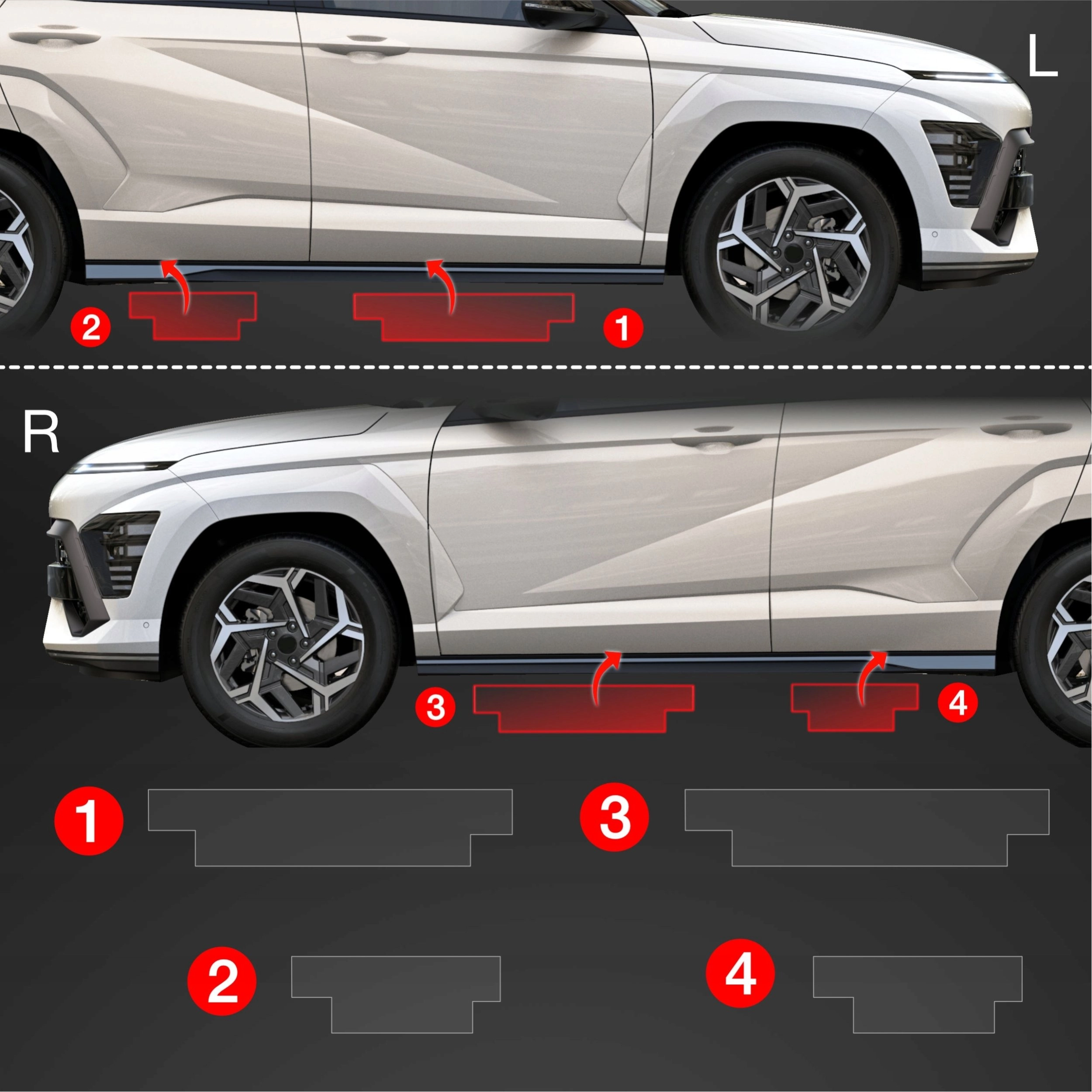 GrizzGlass GrizzGlass BodyShield door sill protection