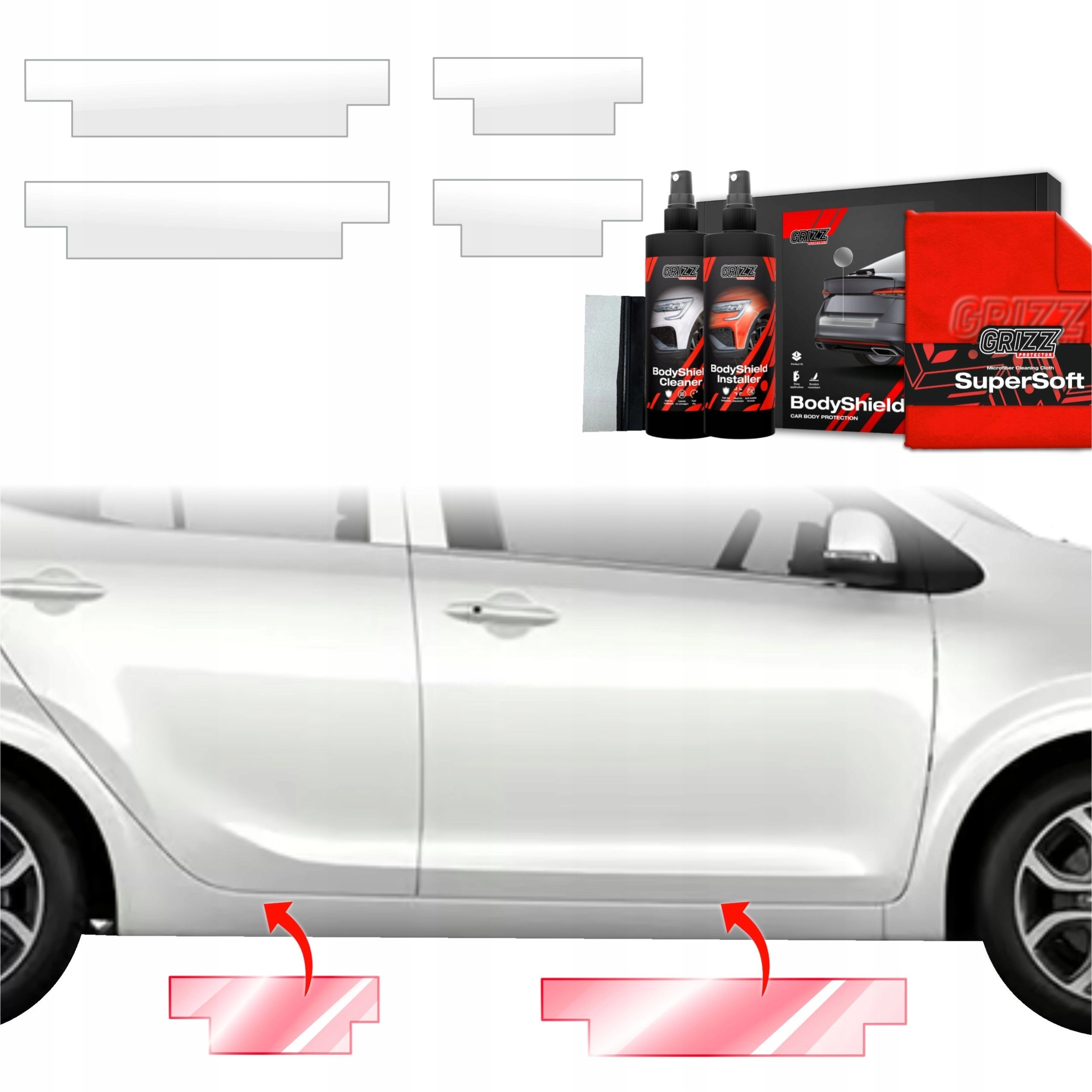 GrizzGlass GrizzGlass BodyShield door sill protection