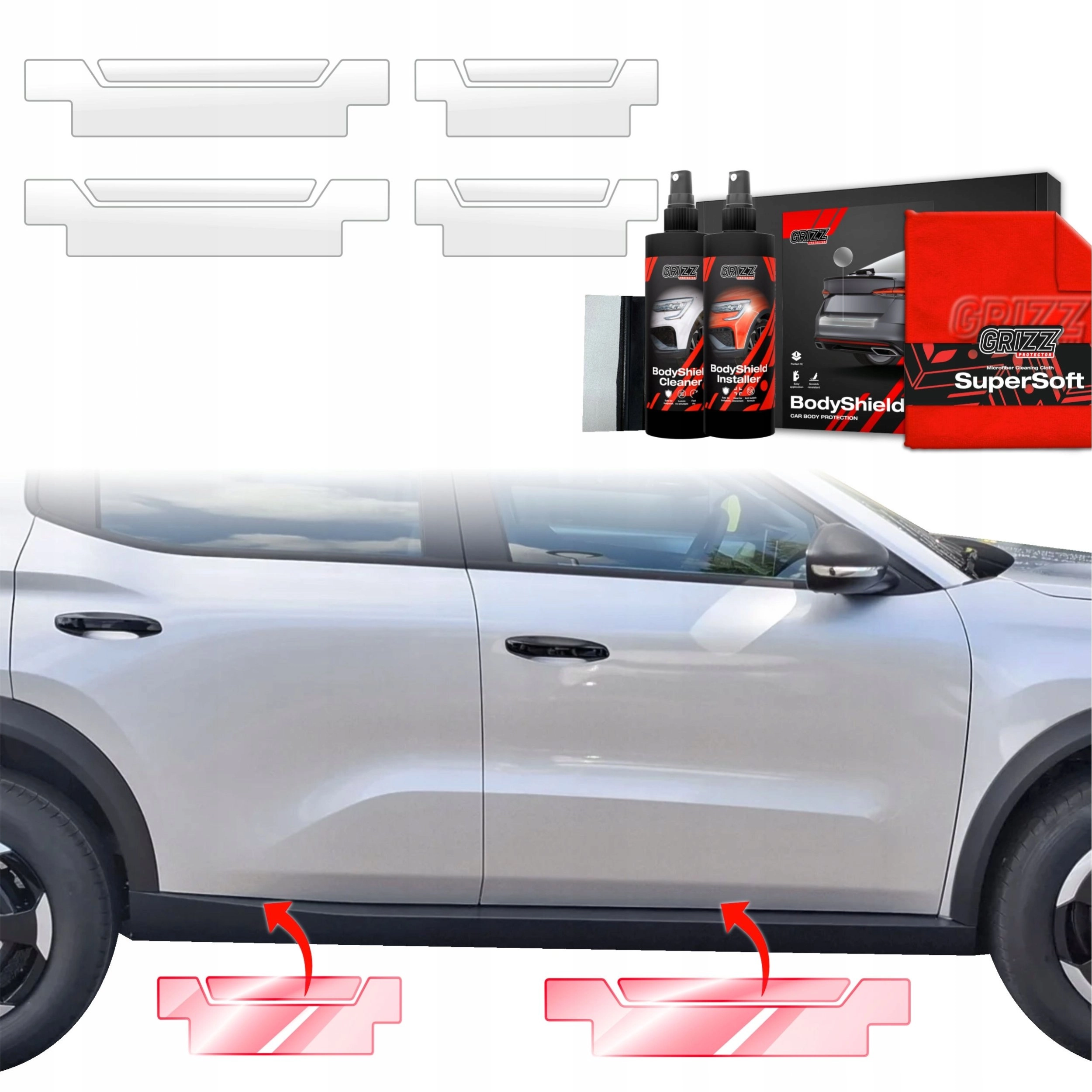 GrizzGlass GrizzGlass BodyShield door sill protection