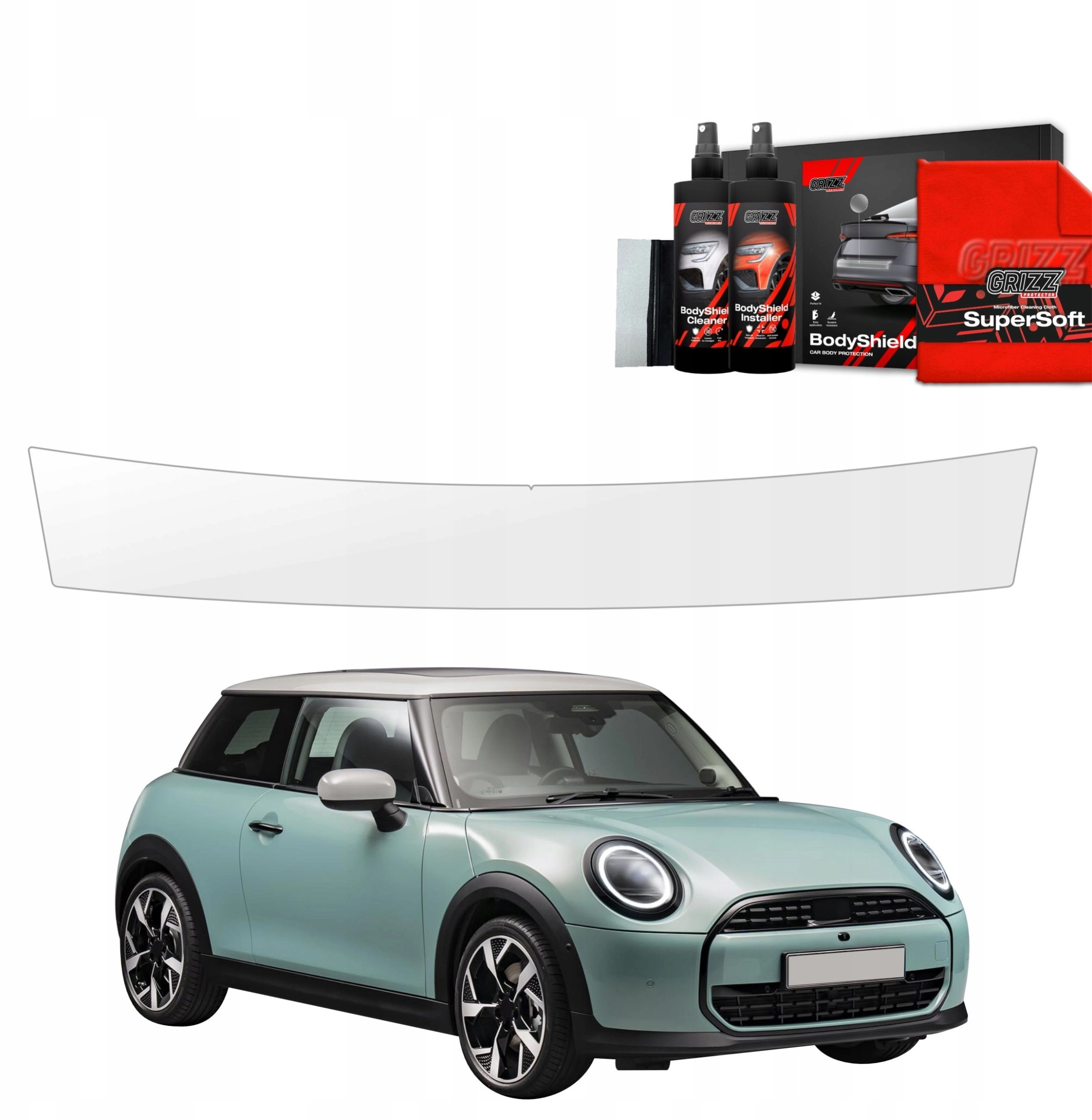 GrizzGlass GrizzGlass BodyShield trunk sill protective