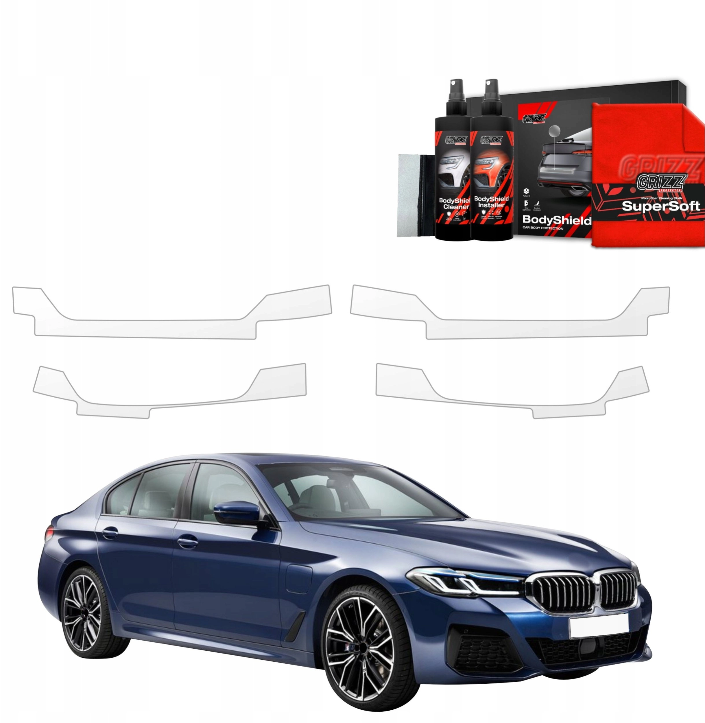 GrizzGlass GrizzGlass BodyShield door sill protection
