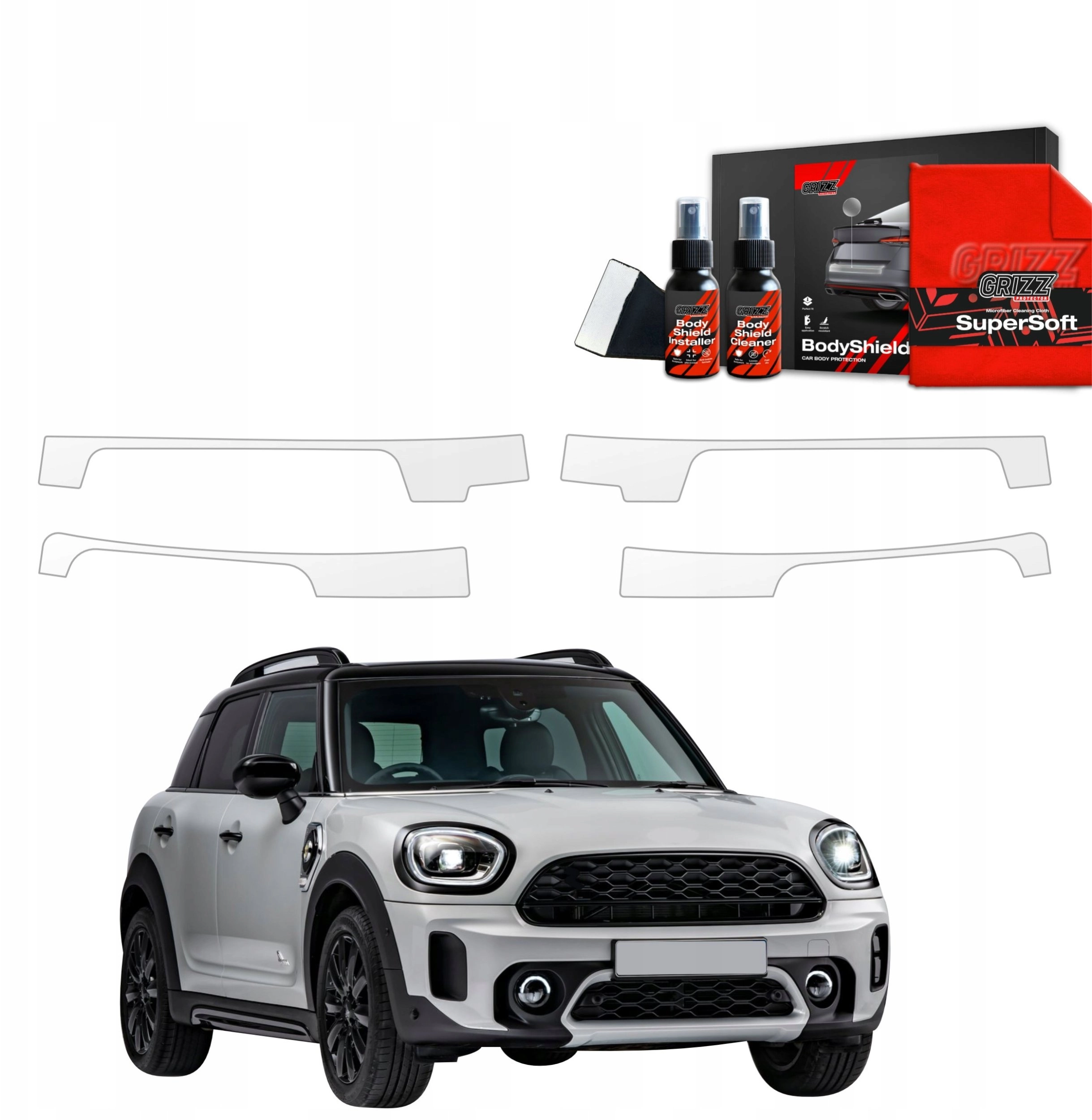 GrizzGlass GrizzGlass BodyShield door sill protection