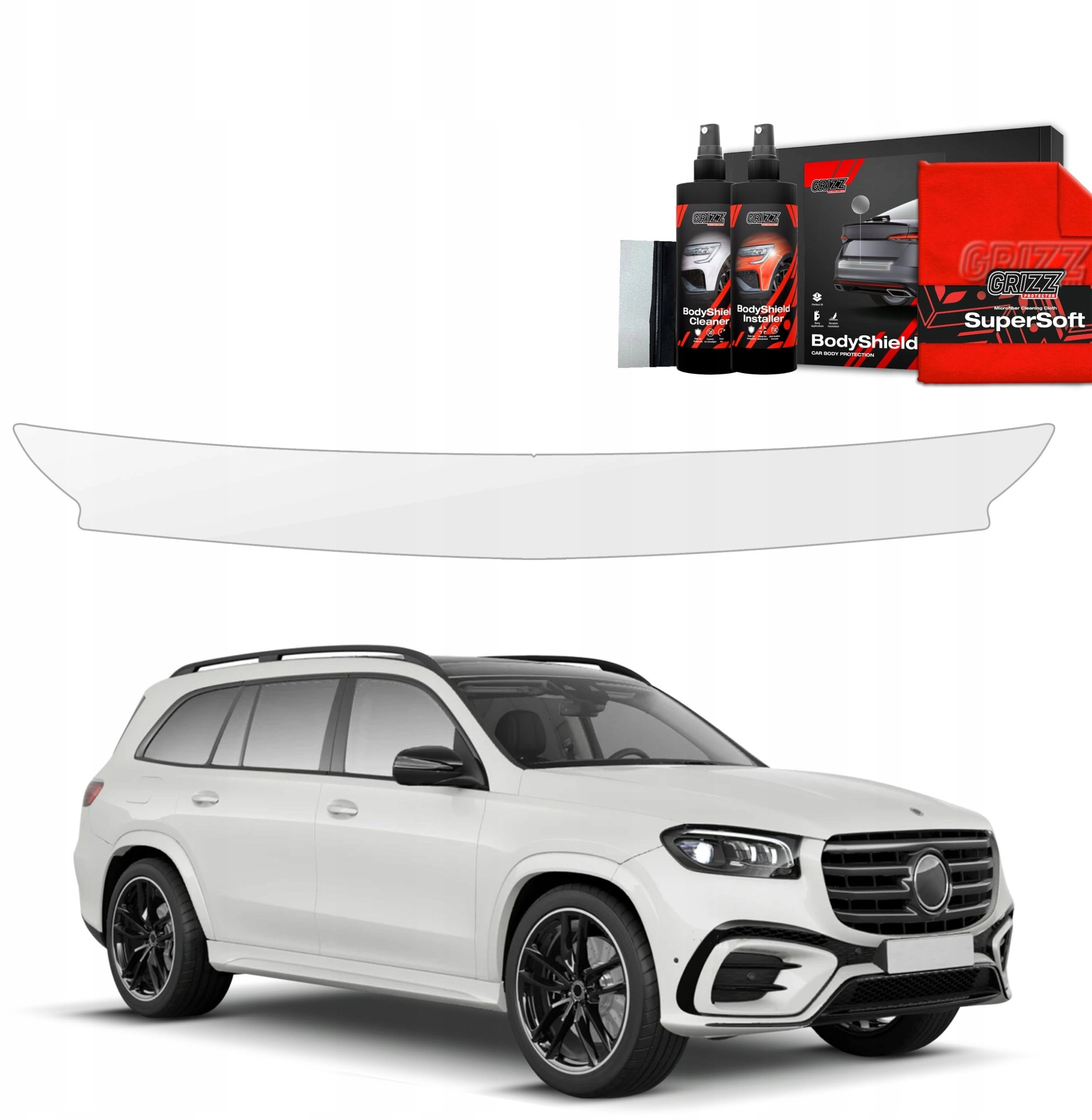 GrizzGlass GrizzGlass BodyShield trunk sill protective