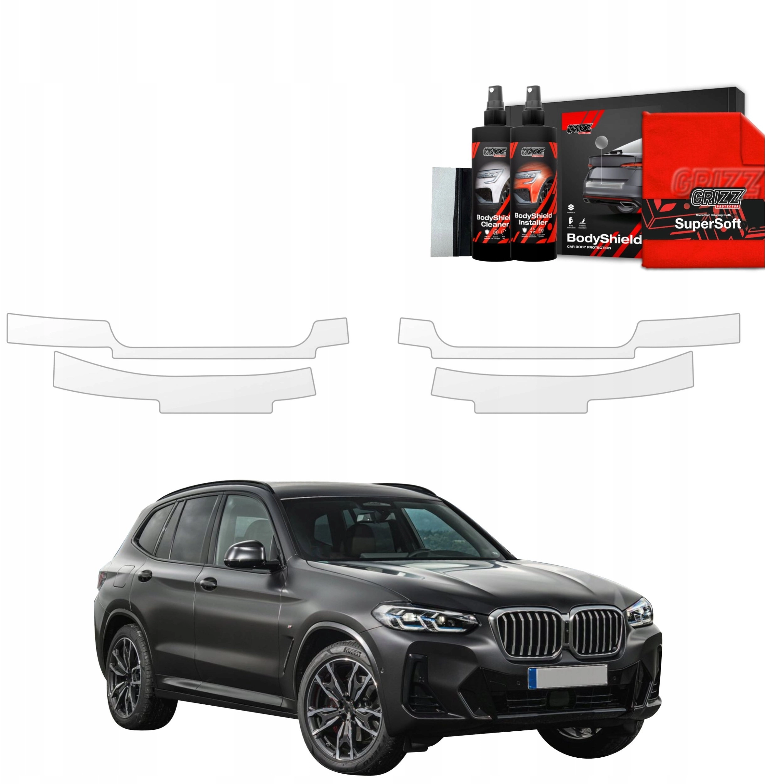 GrizzGlass GrizzGlass BodyShield door sill protection