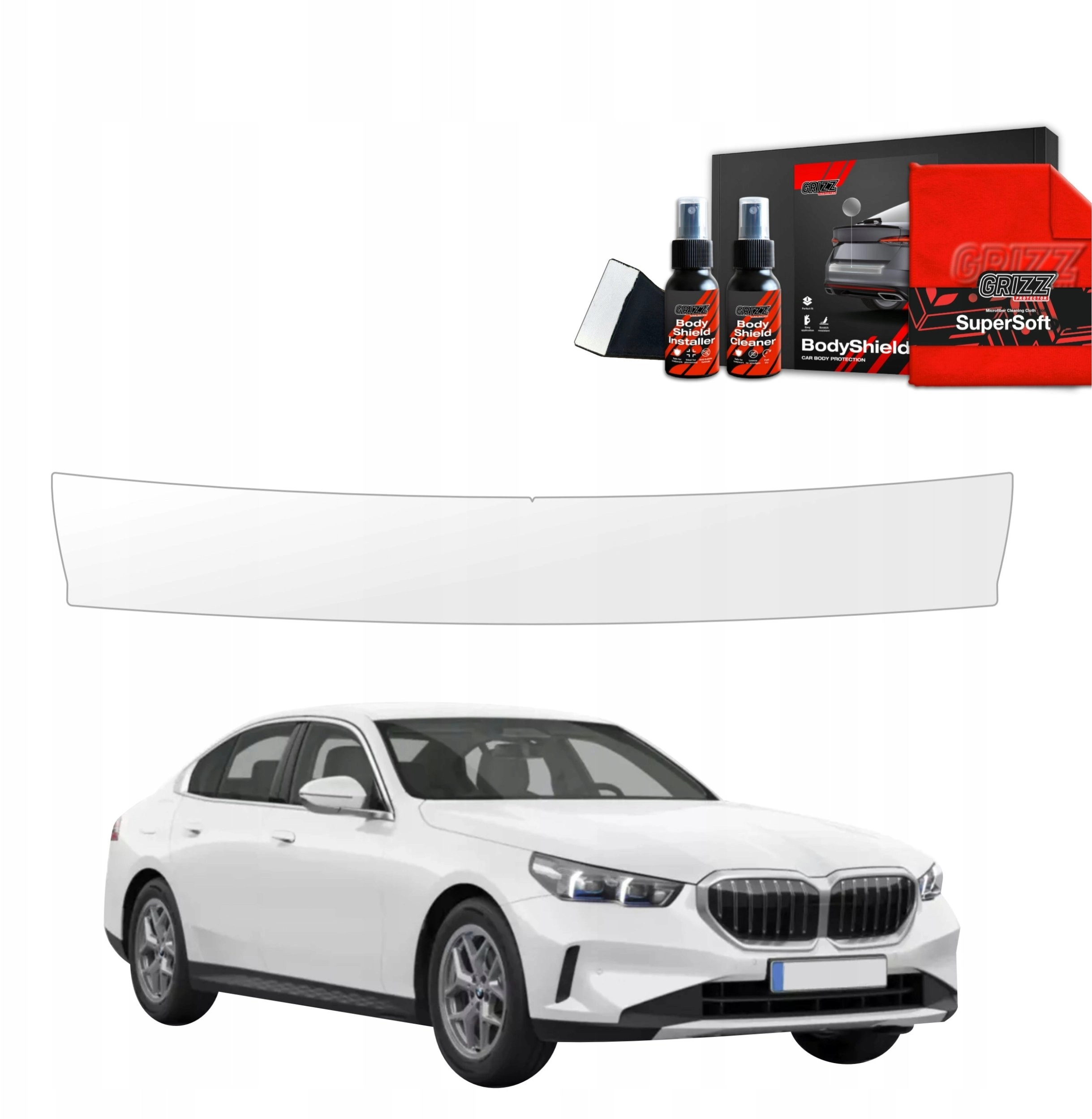 GrizzGlass GrizzGlass BodyShield trunk sill protective