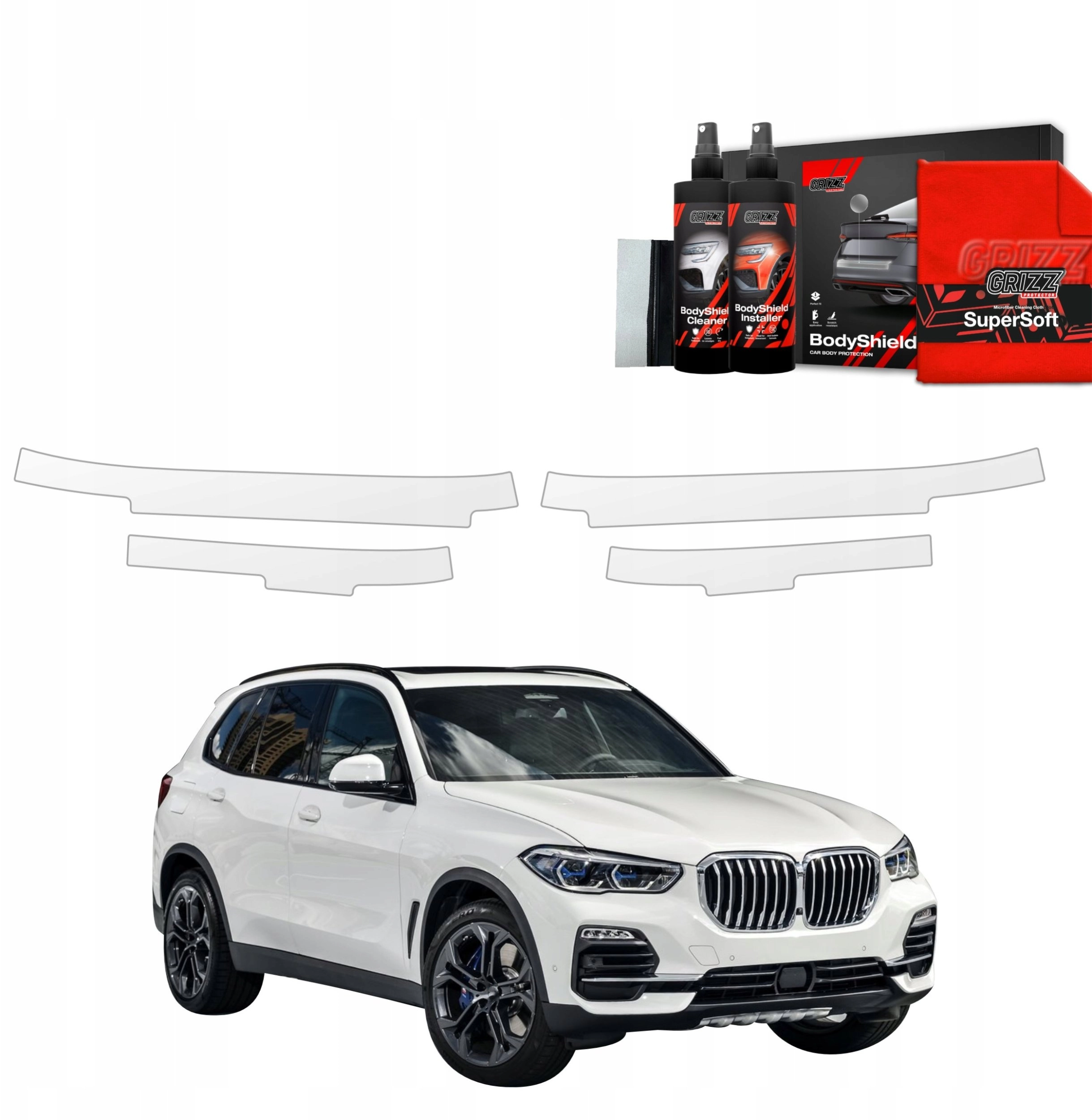 GrizzGlass GrizzGlass BodyShield door sill protection